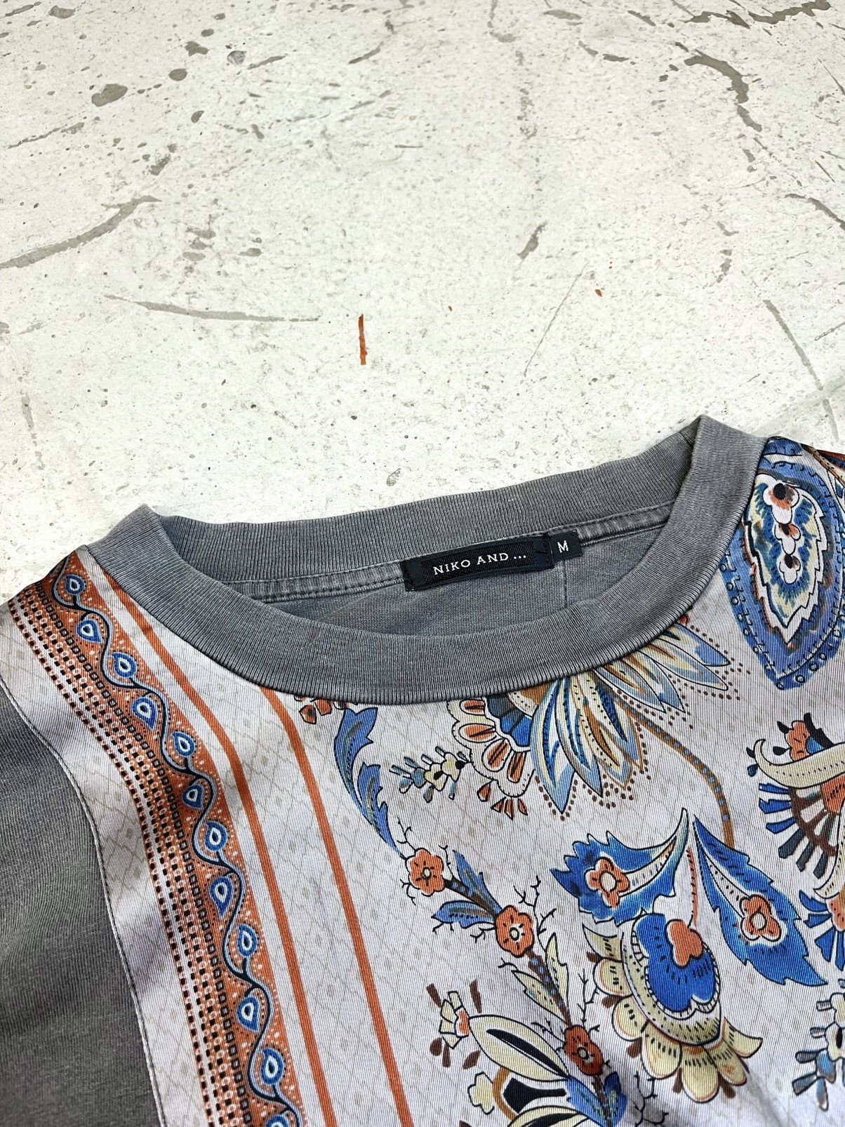 If Six Was Nine × Japanese Brand × Le Grande Bleu (L.G.B.) Niko and… long sleeve shirts bandana patchwork Size US L / EU 52-54 / 3 - 4 Thumbnail