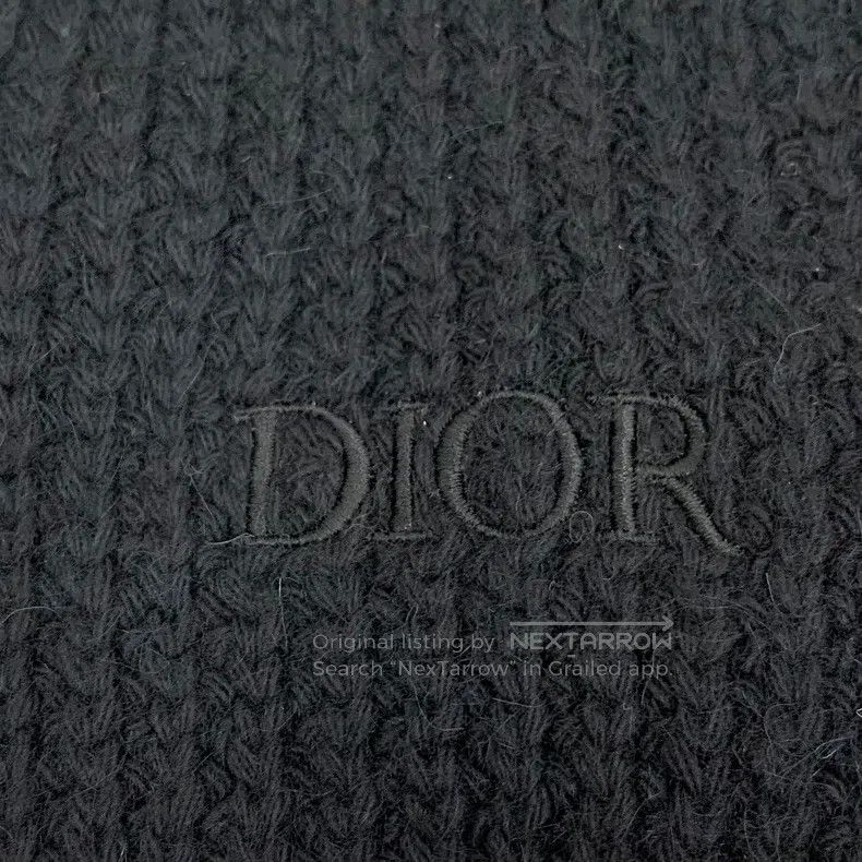 Dior Dior Black logo letter embroidery bee chain wool long-slee Size US M / EU 48-50 / 2 - 5 Thumbnail