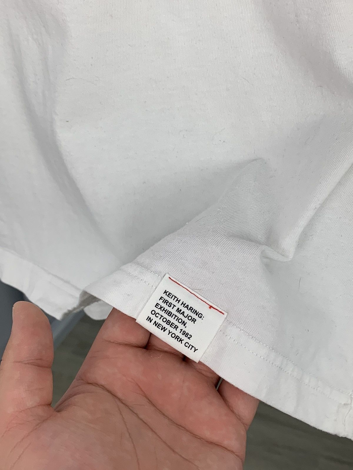 Uniqlo Uniqlo x Keith Haring Love Hearts White T-Shirt Art Size US M / EU 48-50 / 2 - 5 Thumbnail