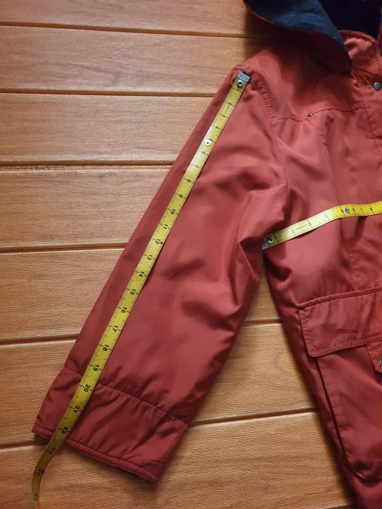 Japanese Brand Ramlossa orange red colour Hoodie jacket Size L / US 10 / IT 46 - 6 Thumbnail