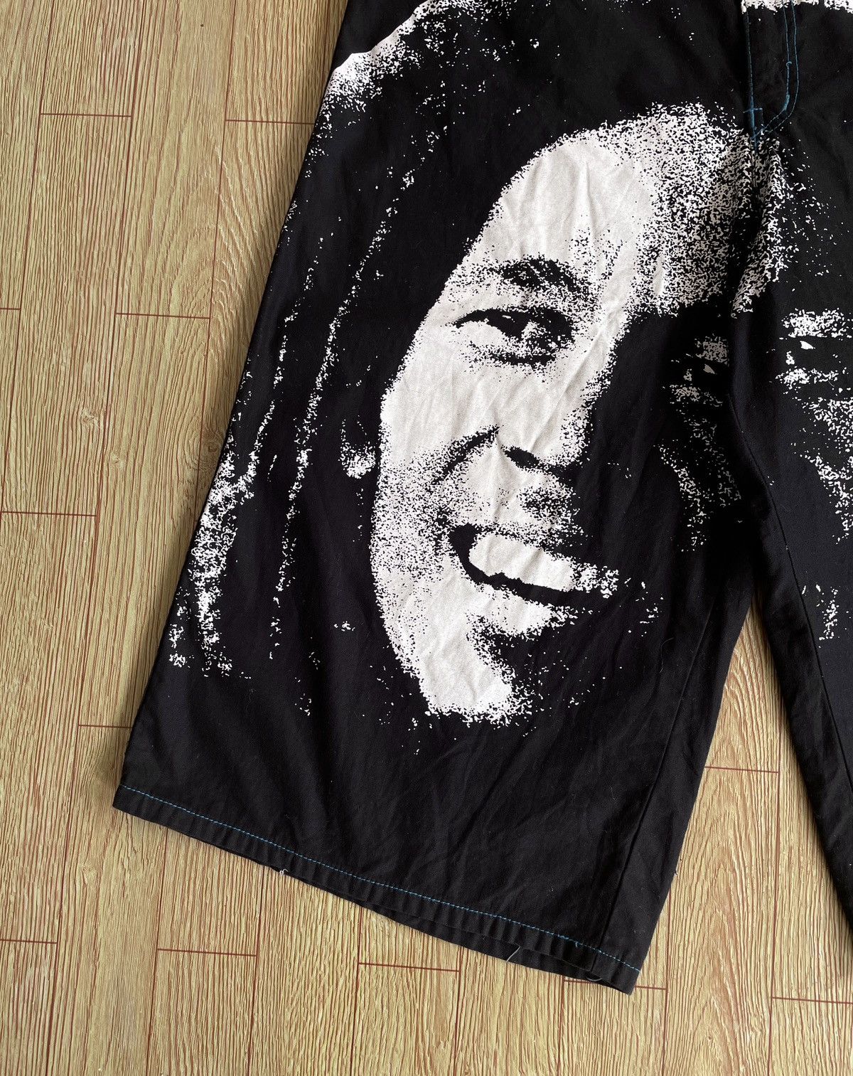 Bob Marley Very Rare Design Vintage Bob Marley Baggy Jorts Pants 2000s Size US 34 / EU 50 - 4 Thumbnail