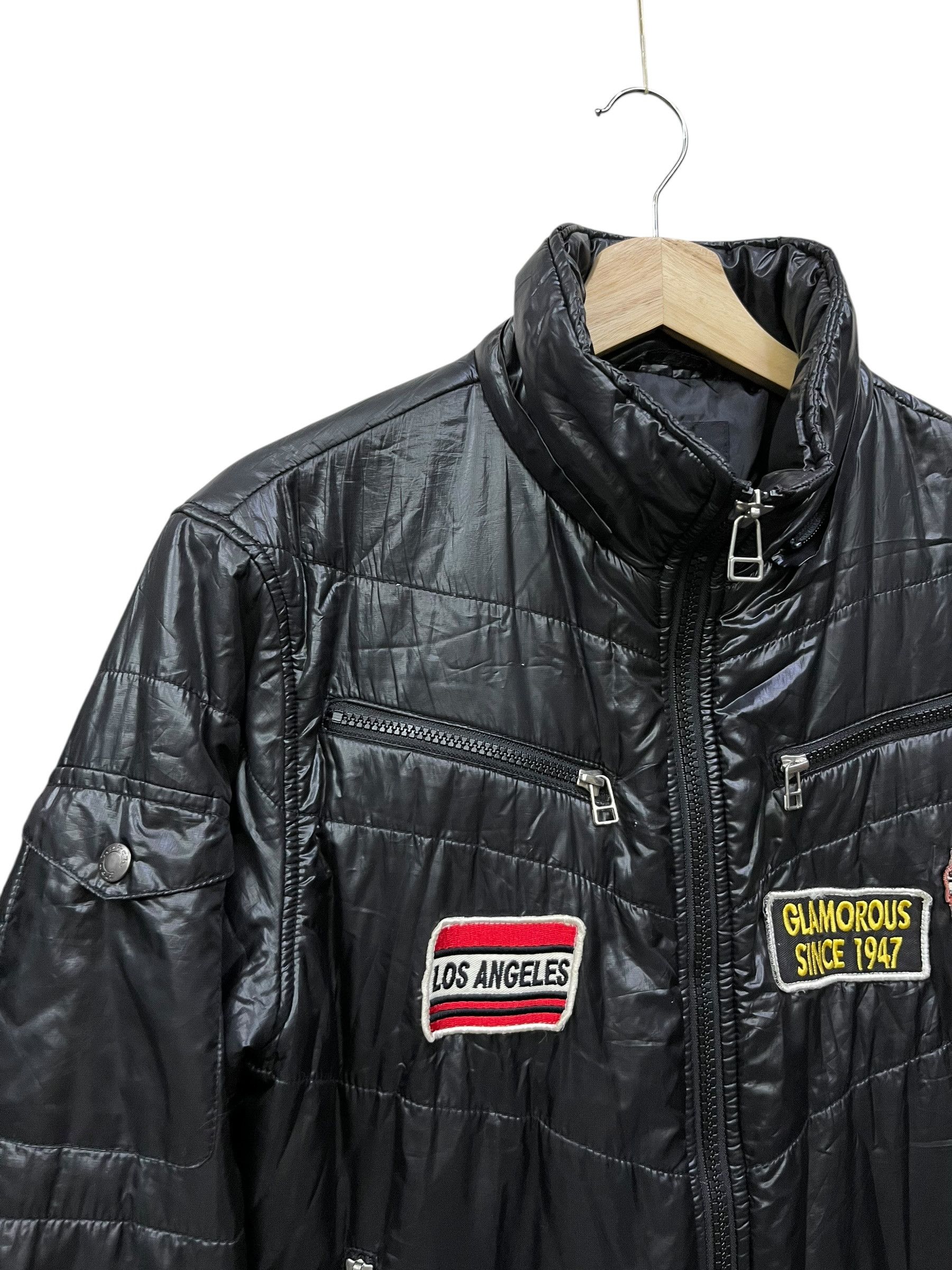 Von Dutch Vintage Von Dutch Quilted Puffer Jacket Black Los Angeles Size US S / EU 44-46 / 1 - 7 Thumbnail
