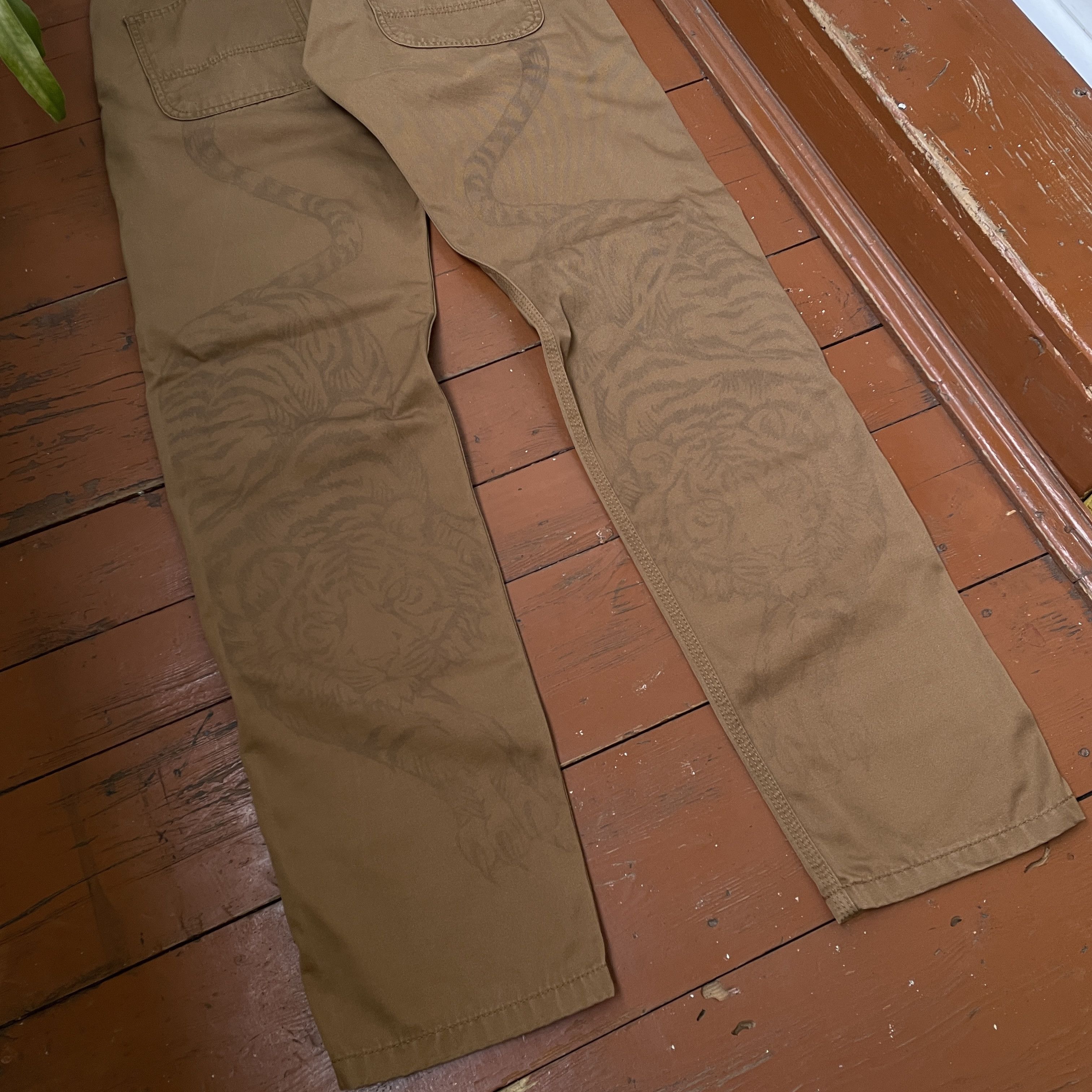 Carhartt Carhartt Custom Pants Tiger Animal y2k opium faded Size US 32 / EU 48 - 8 Thumbnail