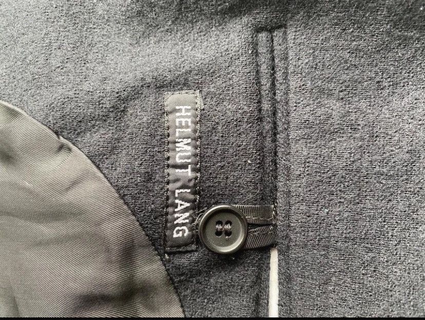 Helmut Lang Helmut Lang AW97 Slashed Elbow Military cutted blazer Size 34R - 4 Thumbnail