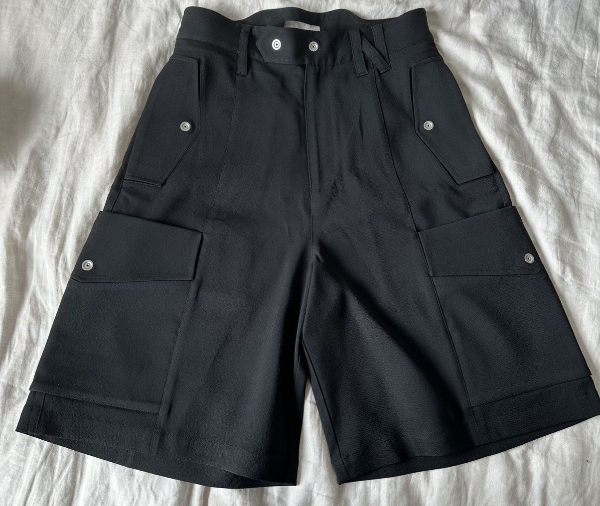 Nullus 8 pocket Black Acetane Shorts