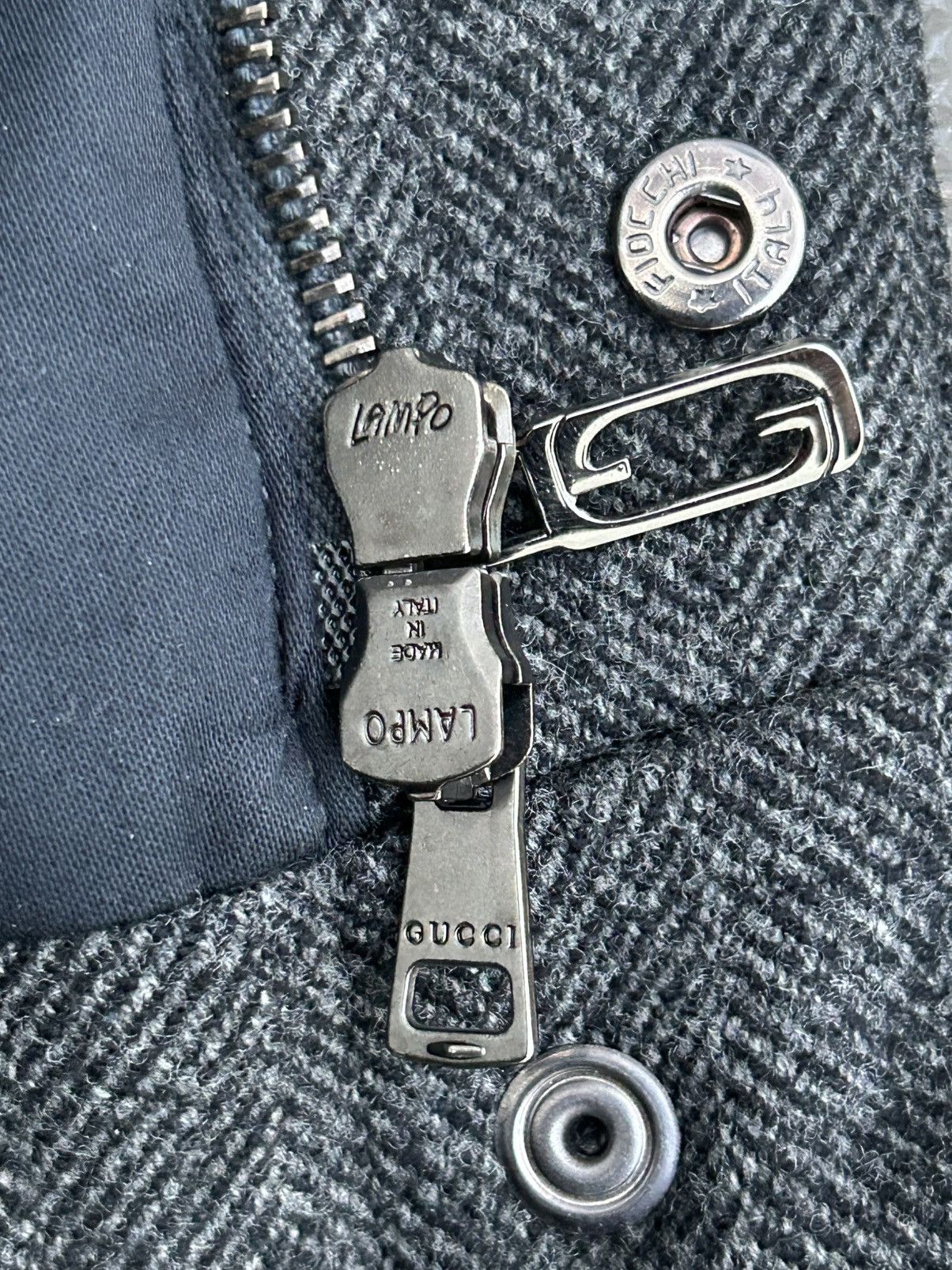 Gucci Gucci Tom Ford Era Padded Lana Wool Riders Jacket Size US S / EU 44-46 / 1 - 7 Thumbnail