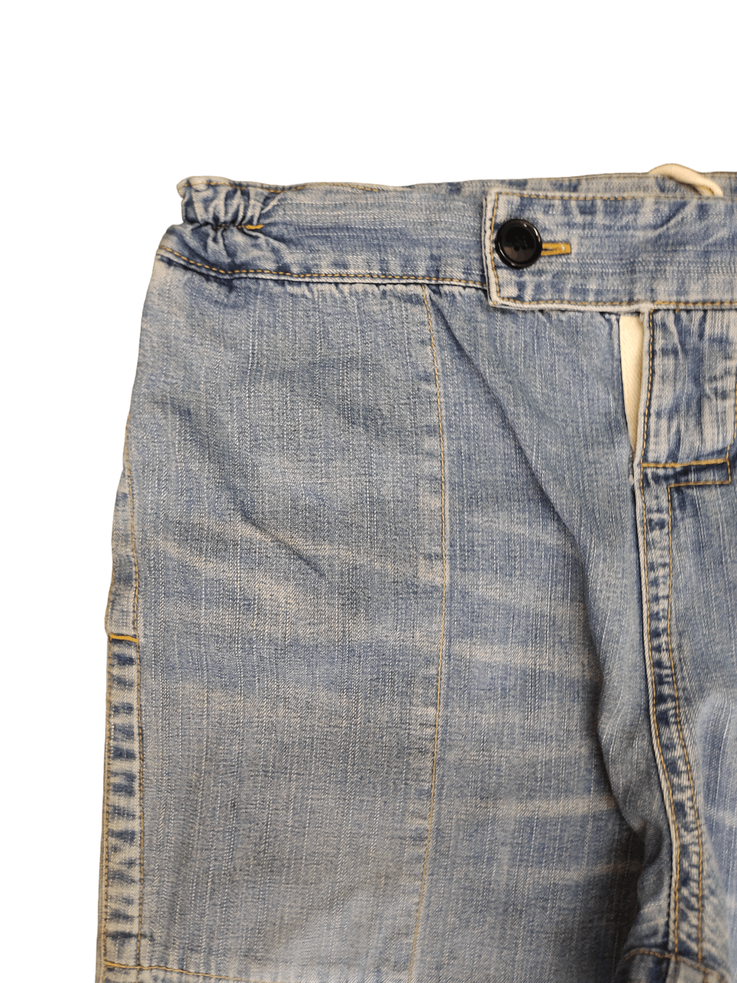 Blue Blue Japan Vintage 90s Blue Blue Japan Loose Wide Leg Denim Pants Size US 30 / EU 46 - 4 Thumbnail