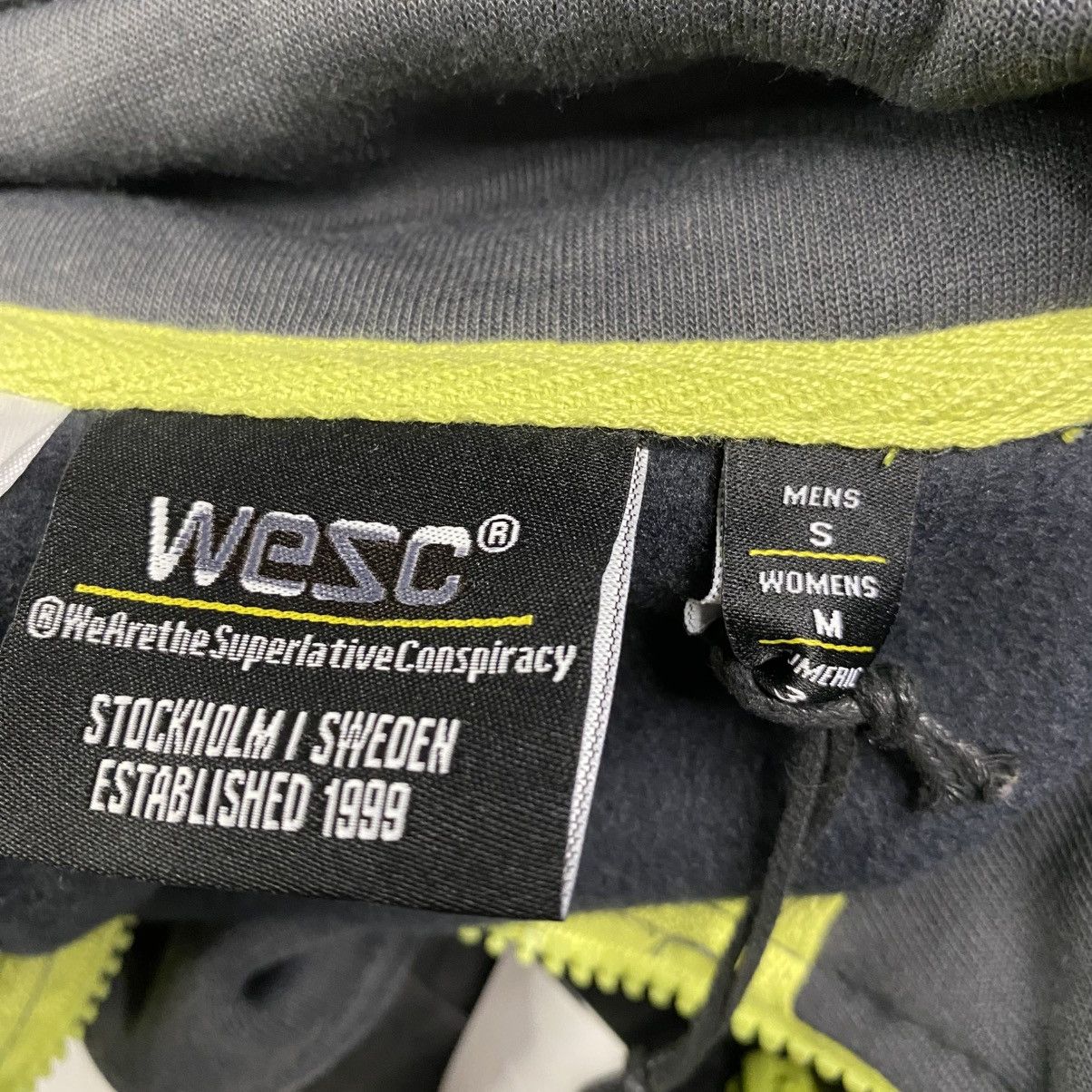 WeSC WESC Pullover Hoodie Jacket Quarter Zip Gray Unisex S/M NWT Size M / US 6-8 / IT 42-44 - 3 Thumbnail
