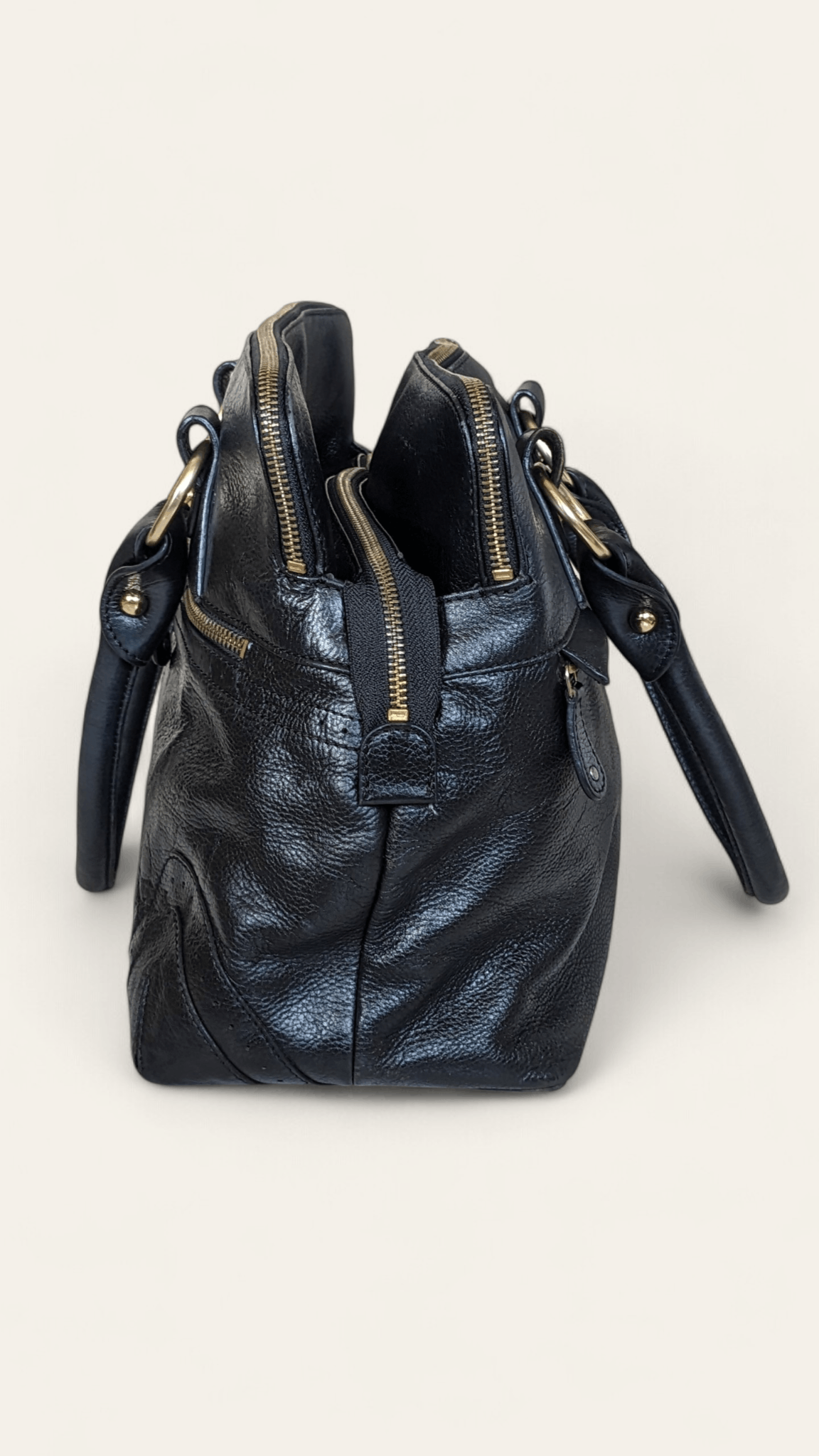 Other Modalu England Pippa Bag Black Genuine Leather Size ONE SIZE - 5 Thumbnail