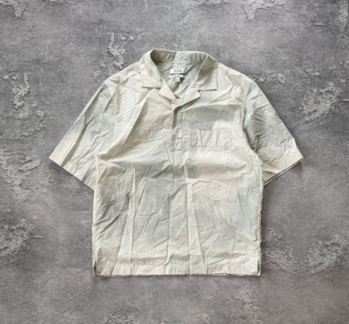 Cos × Designer Cos M relaxed shirt polo T-shirt Size US M / EU 48-50 / 2 - 5 Thumbnail