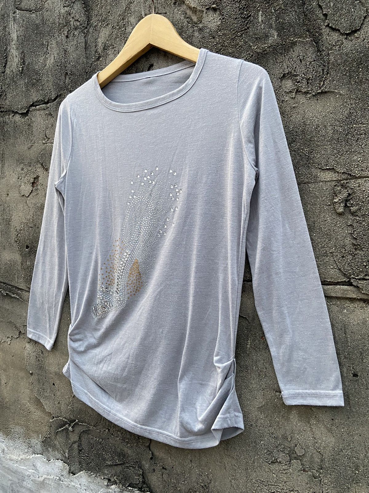 Beauty Beast × If Six Was Nine × Japanese Brand 2000s shoes studded zircon long sleeve Size M / US 6-8 / IT 42-44 - 2 Thumbnail