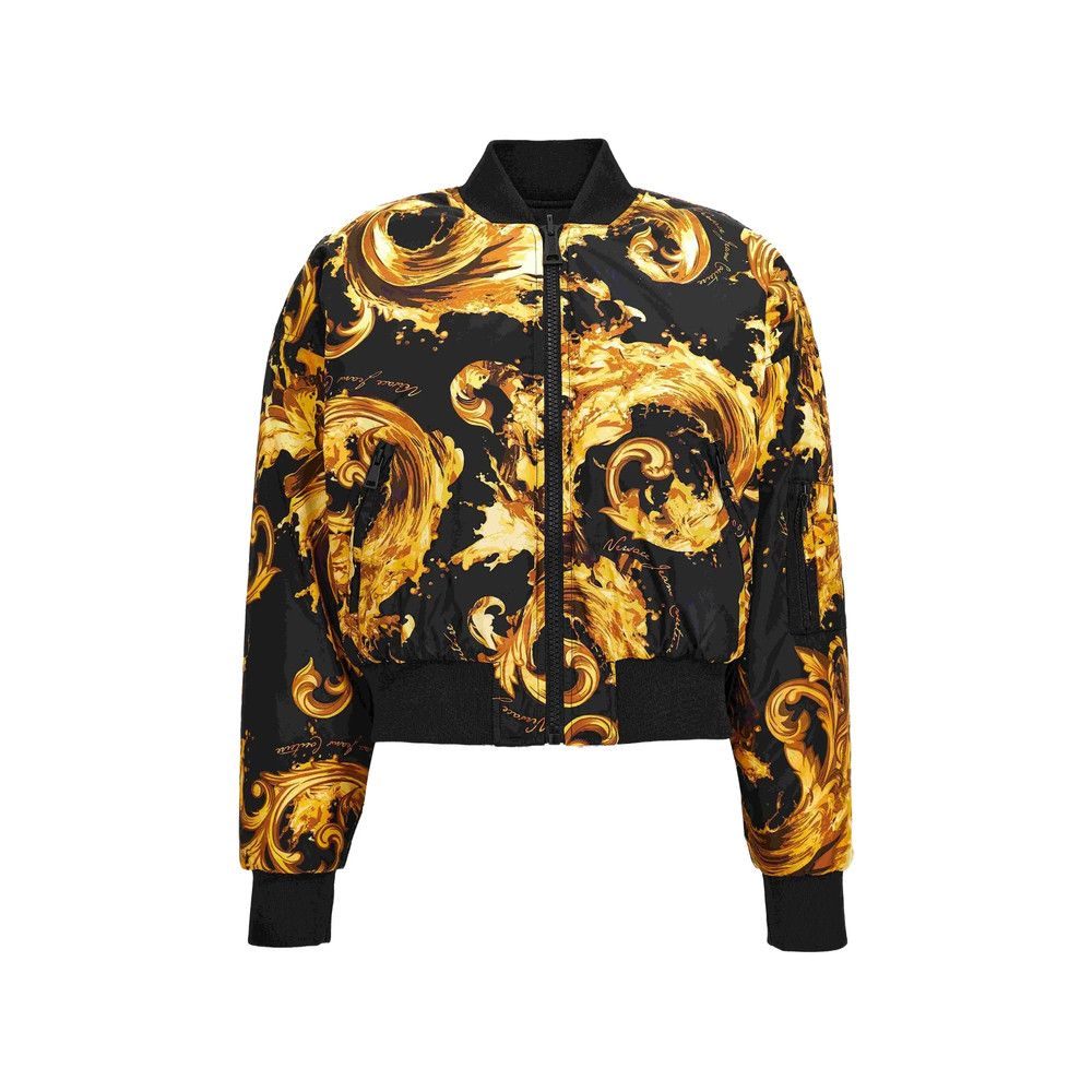 Versace Jeans Couture Versace Jeans Couture BLACK Jackets - Bomber Jackets Size S / US 4 / IT 40 - 1 Thumbnail