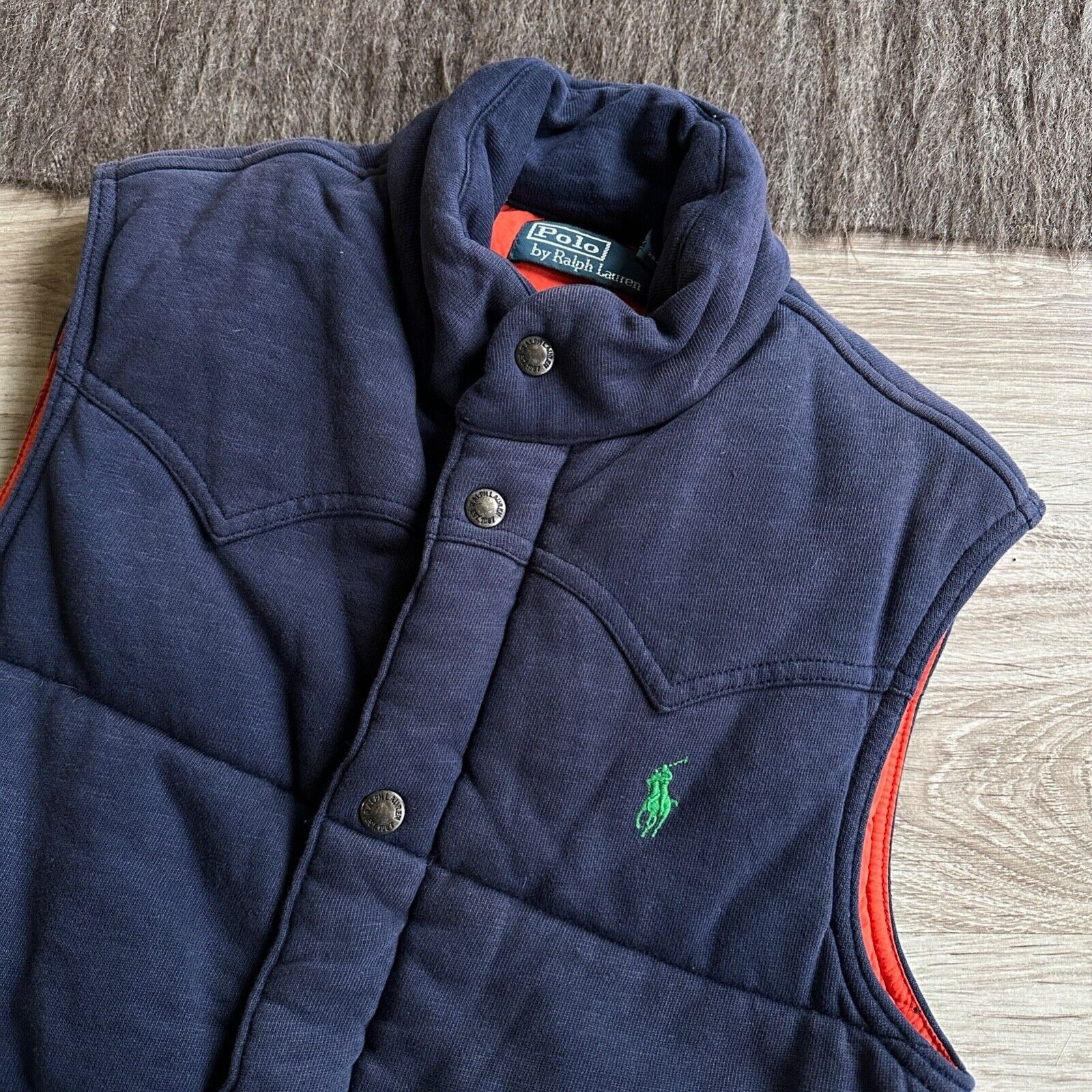 Polo Ralph Lauren Polo Ralph Lauren Cotton Insulated Vest 8217AC Size US XS / EU 42 / 0 - 3 Thumbnail