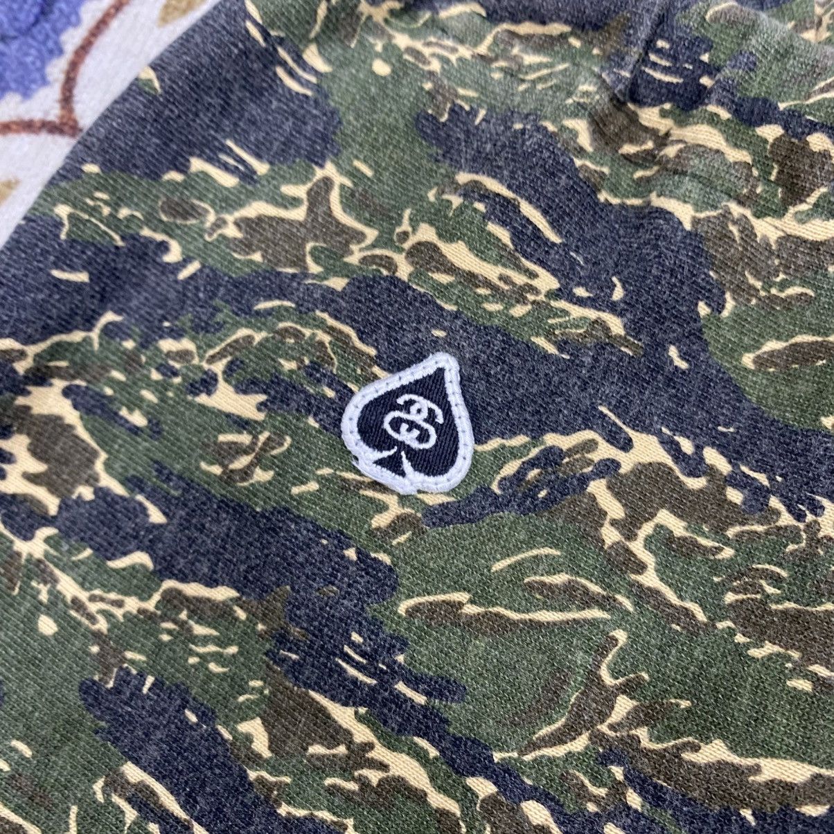 Stussy STUSSY X CHAMPION REVERSE WEAVE SHORT TIGER CAMO ARMY Size US 29 - 3 Thumbnail