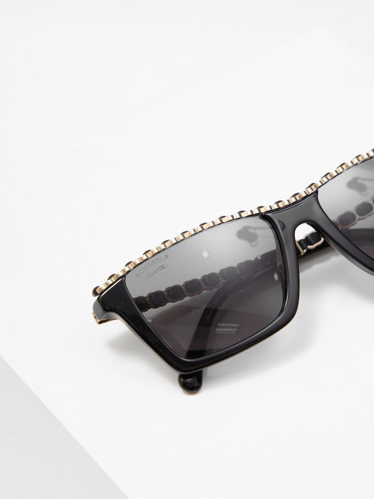 Chanel Chanel 5548-Q Rectangle Sunglasses Size ONE SIZE - 3 Thumbnail