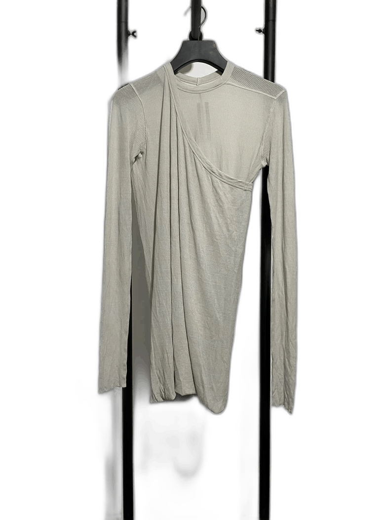 Rick Owens rick owens Deconstructed Long-sleeve Vest-2508 Size US S / EU 44-46 / 1 - 1 Thumbnail