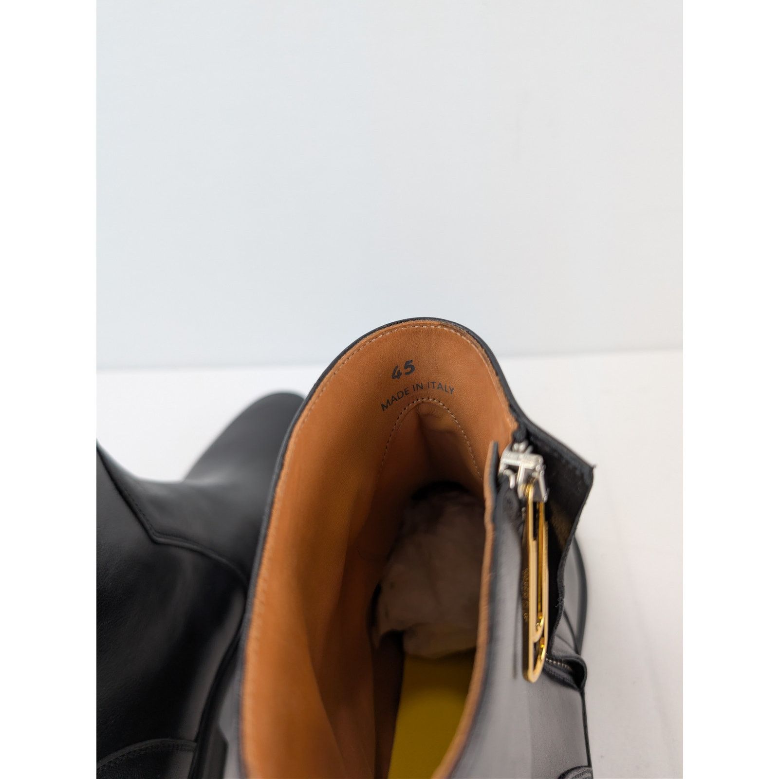 Off-White o1rshd1 Chelsea Zip Boots in Black 45 Size US 12 / EU 45 - 13 Thumbnail