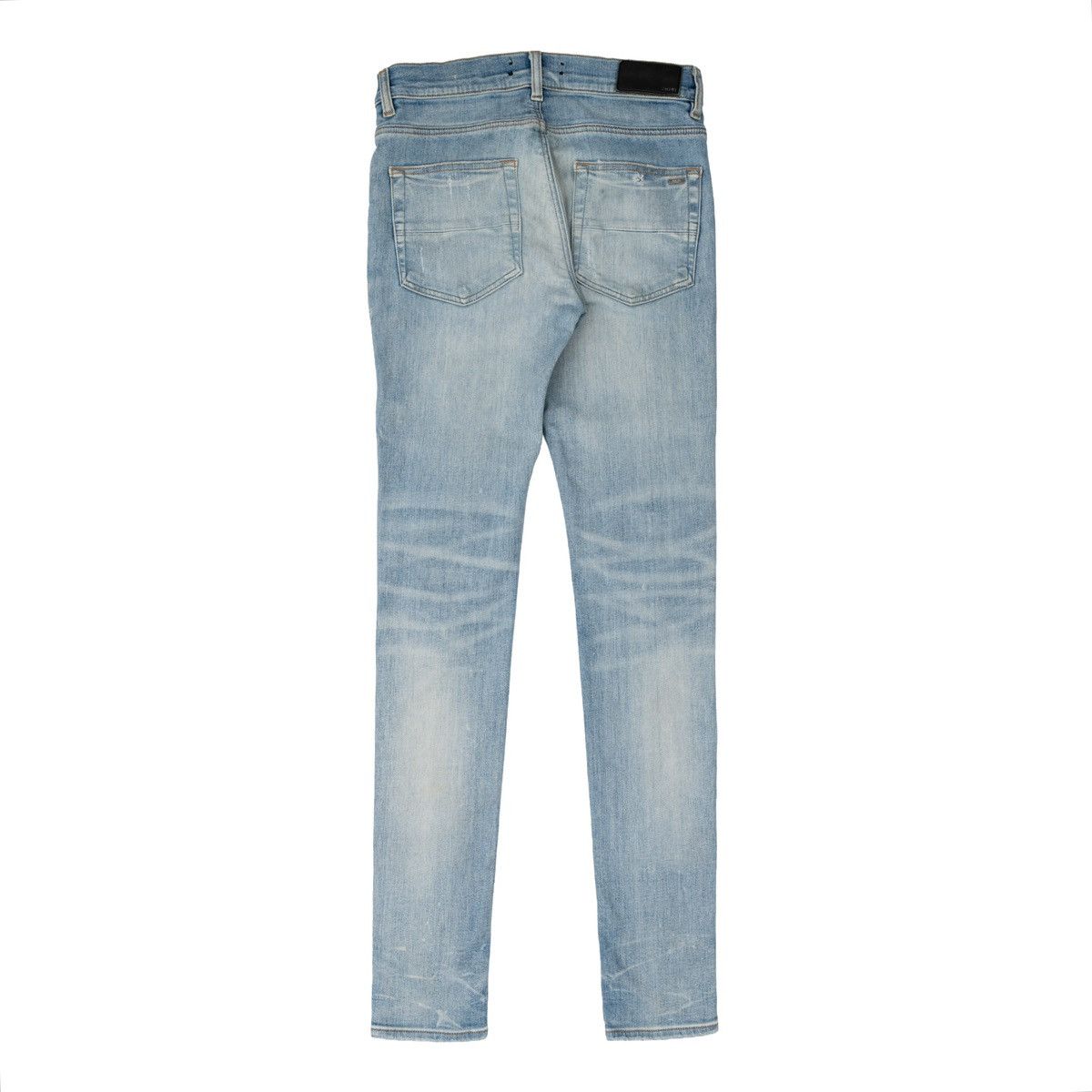 Amiri Amiri MX1 Suede Patch Jeans Clay Indigo Red Size US 30 / EU 46 - 2 Thumbnail