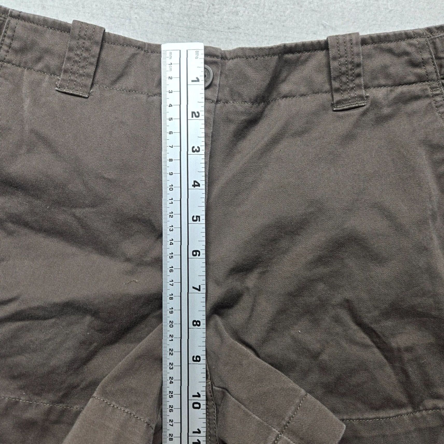 Jones New York Womens Jones New York Brown Chino Pants Size 8 Adult Cotton Size 30" / US 8 / IT 44 - 6 Thumbnail