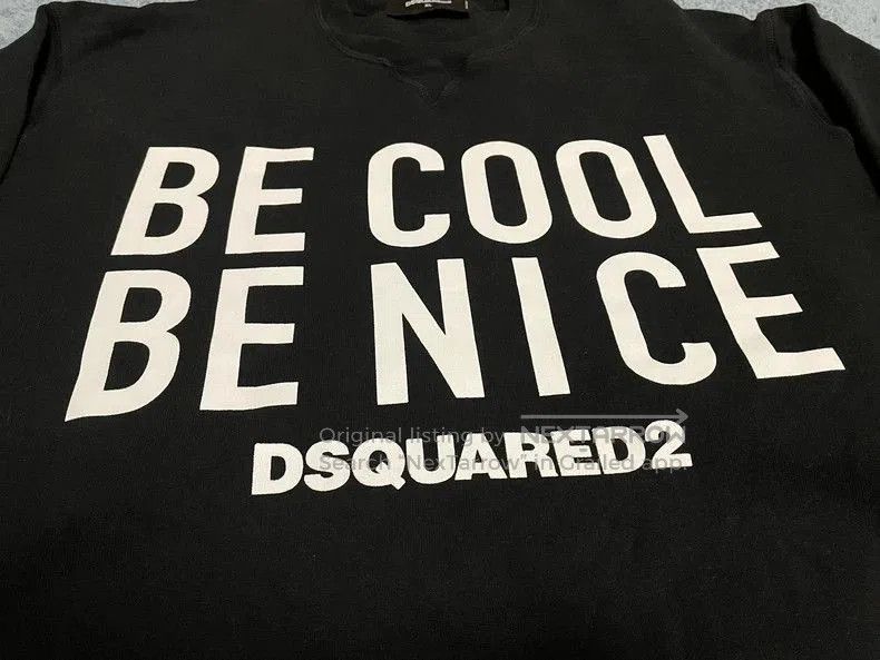 Dsquared2 DSquared2 Be Cool Be Nice Sweatshirt. Size US XL / EU 56 / 4 - 2 Thumbnail