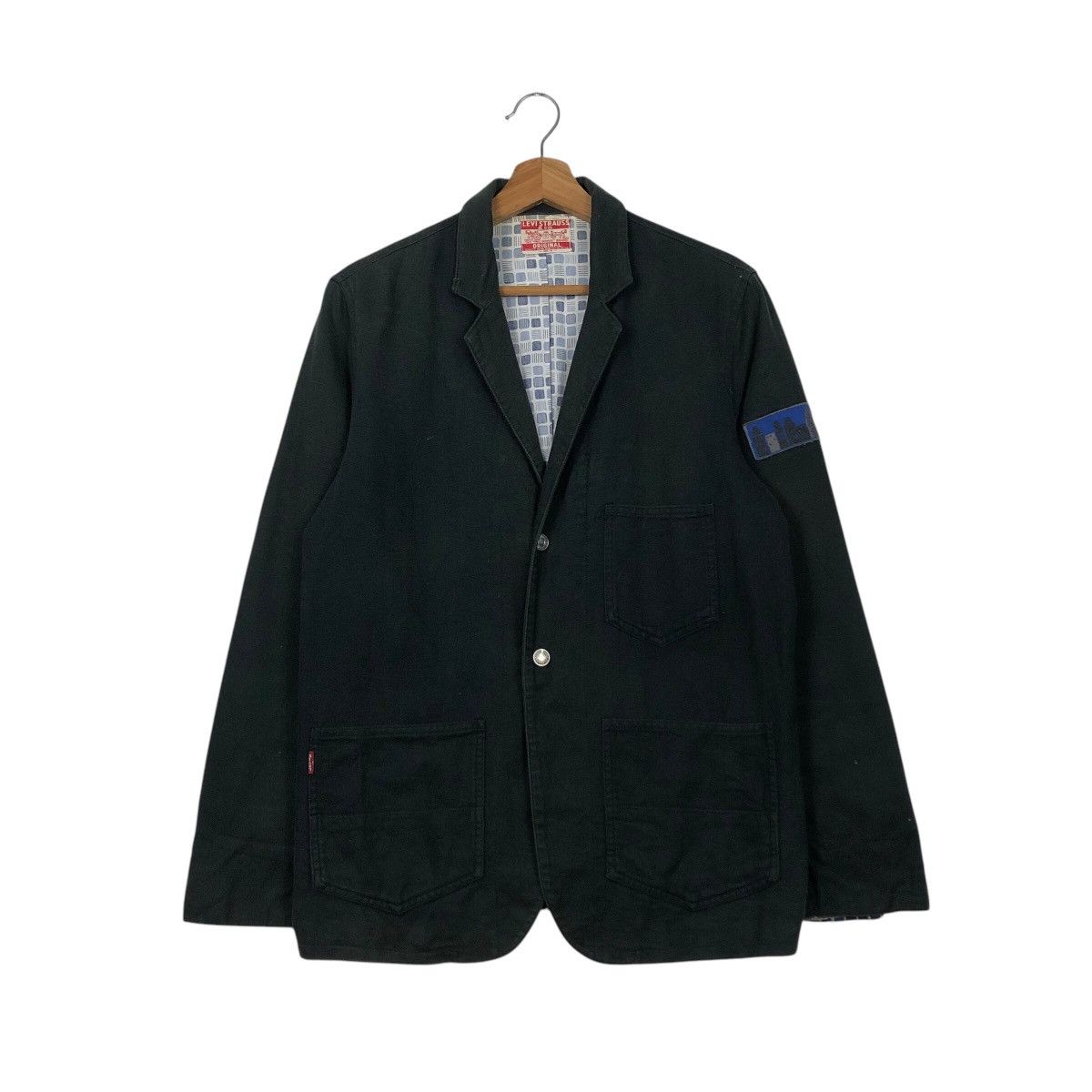 Levi's 📌Vintage Chore Worker Jacket Levi's Tartan Design Blanket Size US M / EU 48-50 / 2 - 2 Thumbnail
