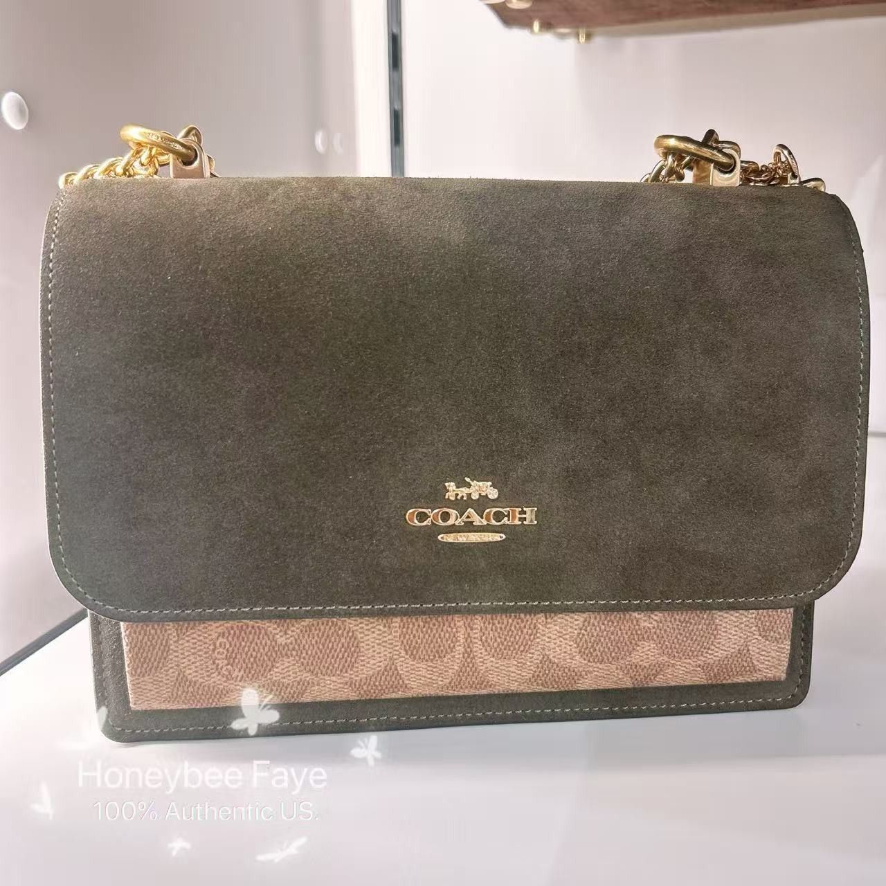 Klare Crossbody Bag In Signature Canvas CCC70