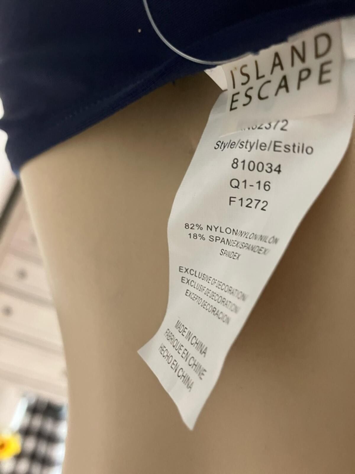 Other Island Escape Navy Blue Women's Bikini Bottom Size ONE SIZE - 3 Thumbnail