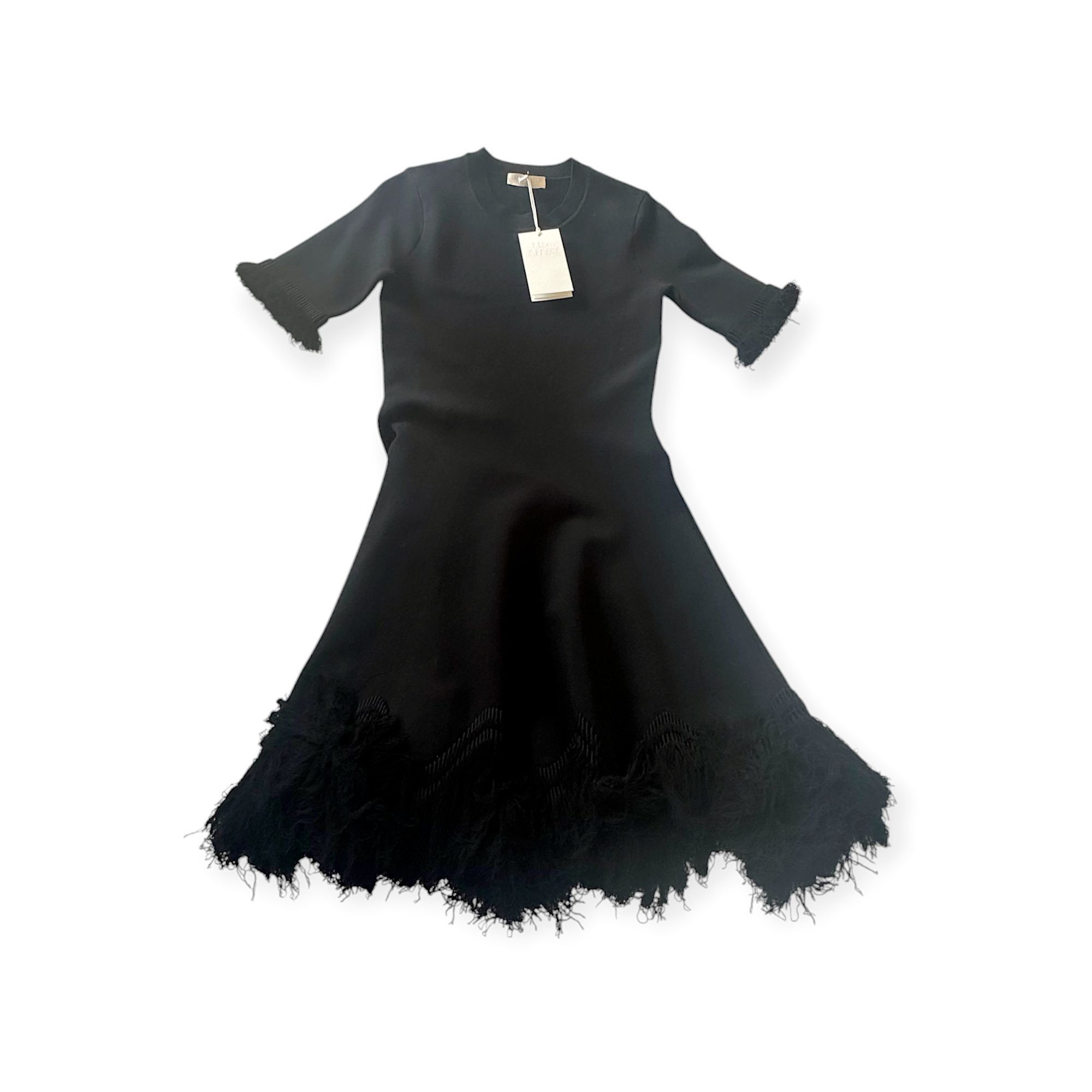 Ulla Johnson ULLA JOHNSON Vittoria Dress, Onyx/black, Size P, NWT Size XS / US 0-2 / IT 36-38 - 5 Thumbnail