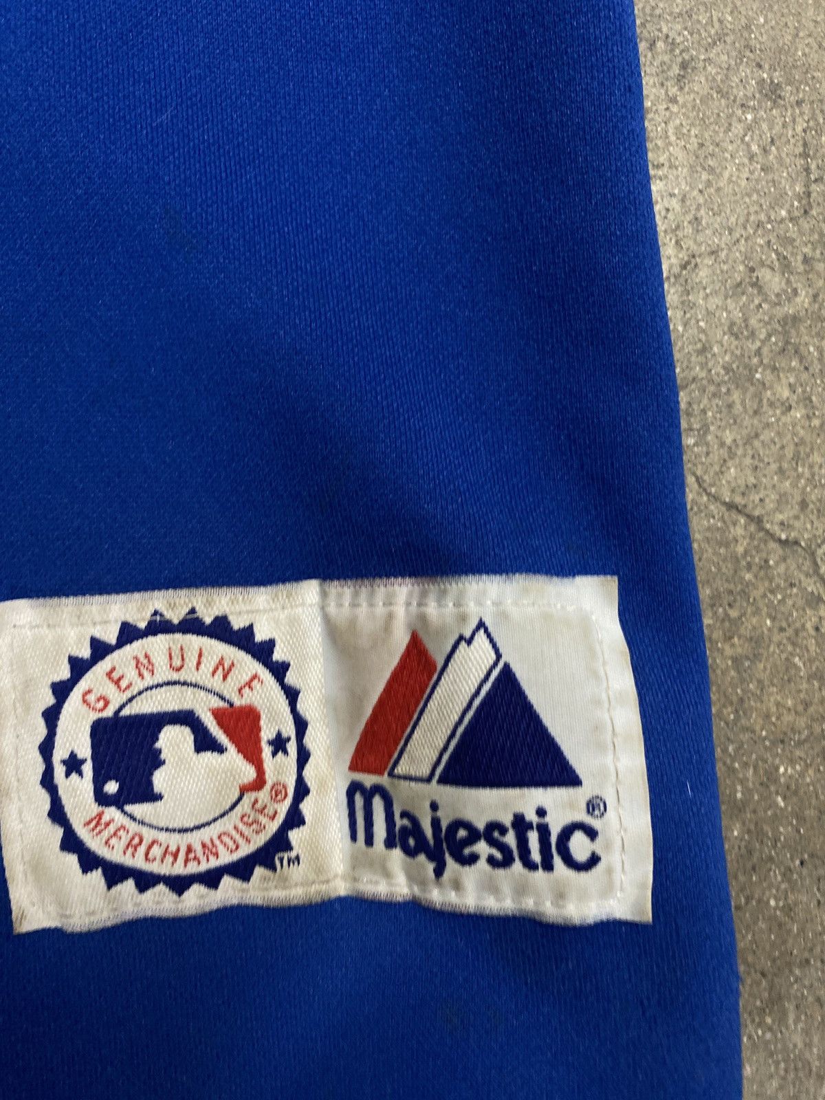 MLB × Vintage Vintage Chicago Cubs Majestic Jersey Size US XL / EU 56 / 4 - 4 Thumbnail