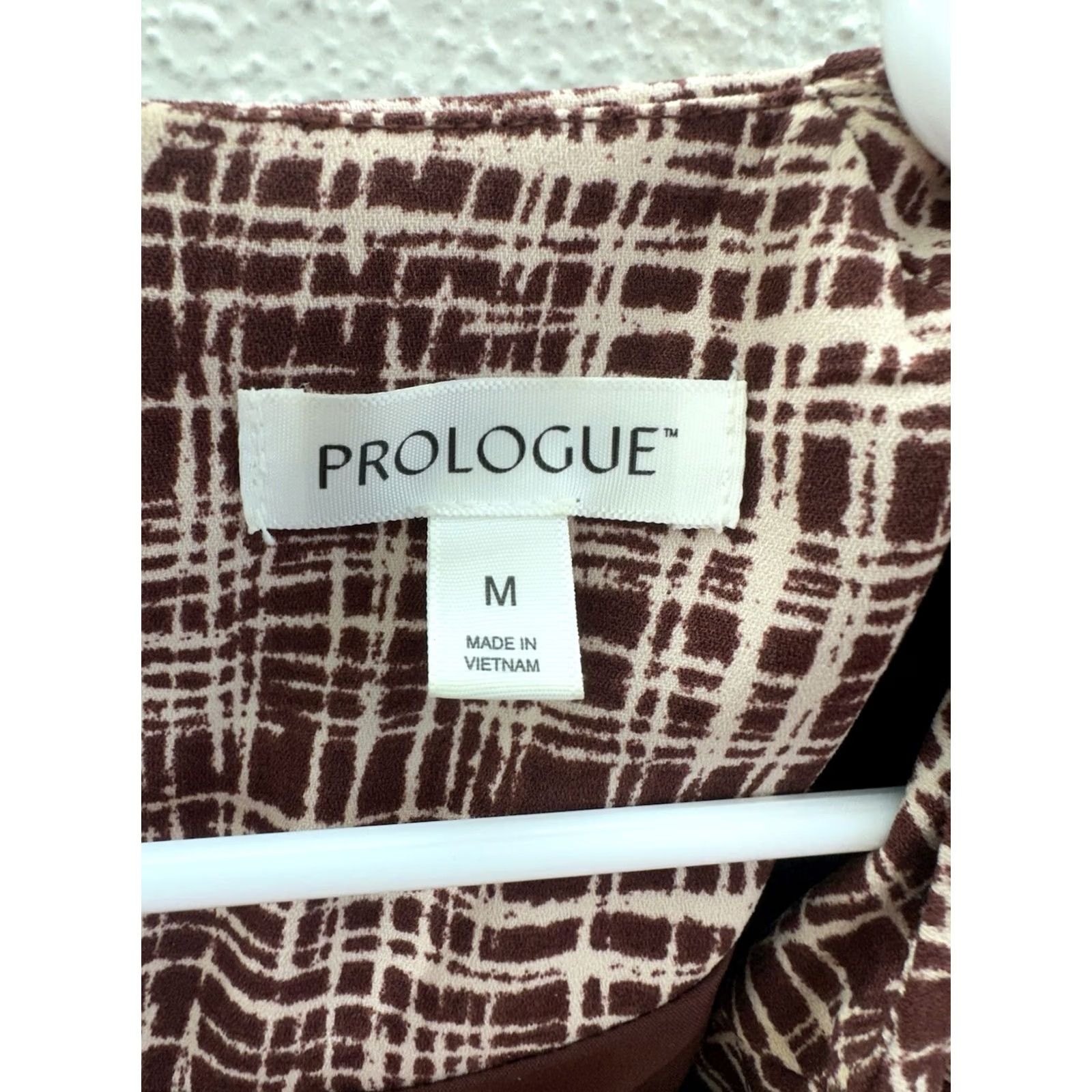 Vintage Prologue Womens Dress Midi Red Long Sleeve Button Pockets Classic Vintage? No, Regular M Size M / US 6-8 / IT 42-44 - 4 Thumbnail