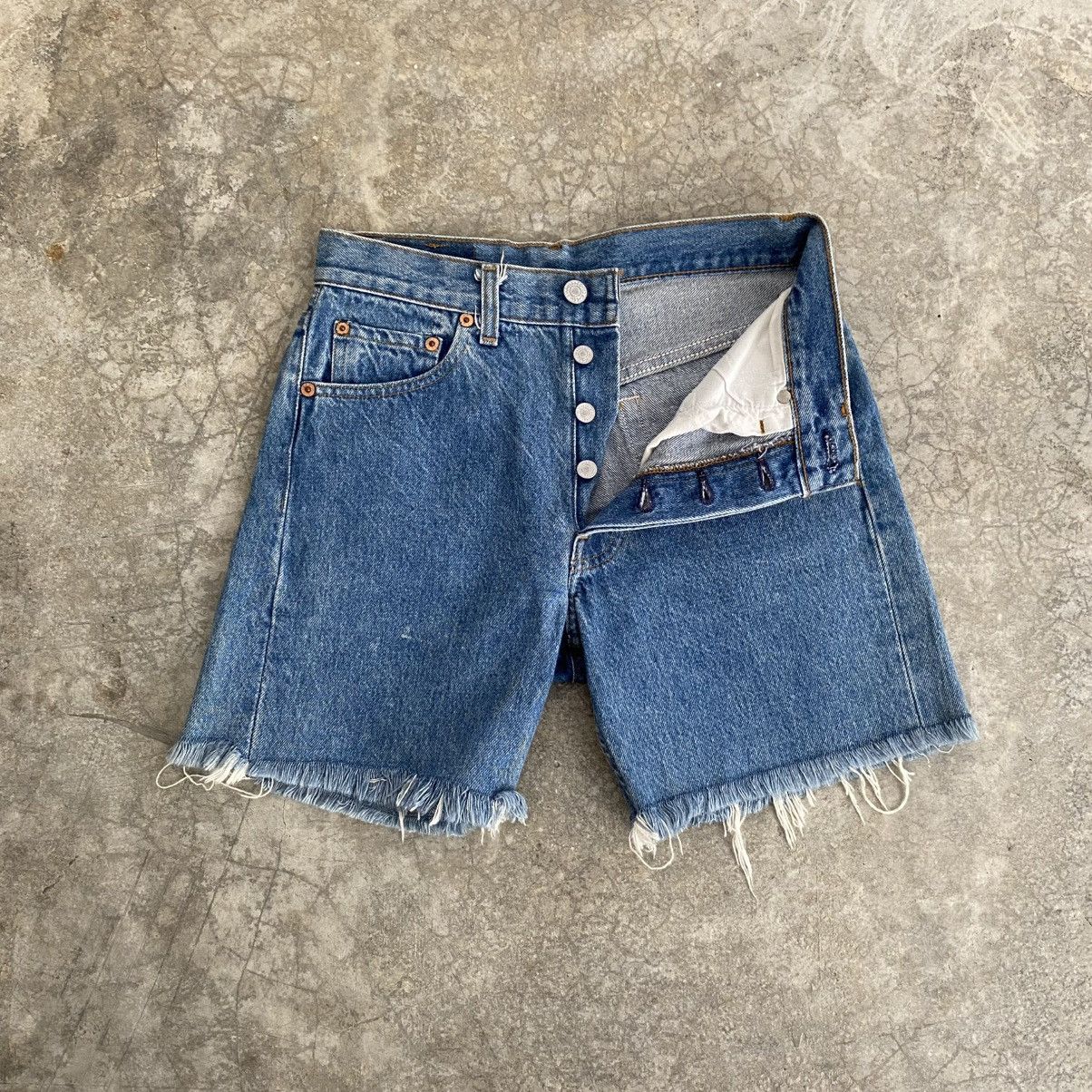 Levi's Size 27 Vintage 1991 Levis 501xx Denim Jeans Shorts Jorts Size US 27 - 5 Thumbnail