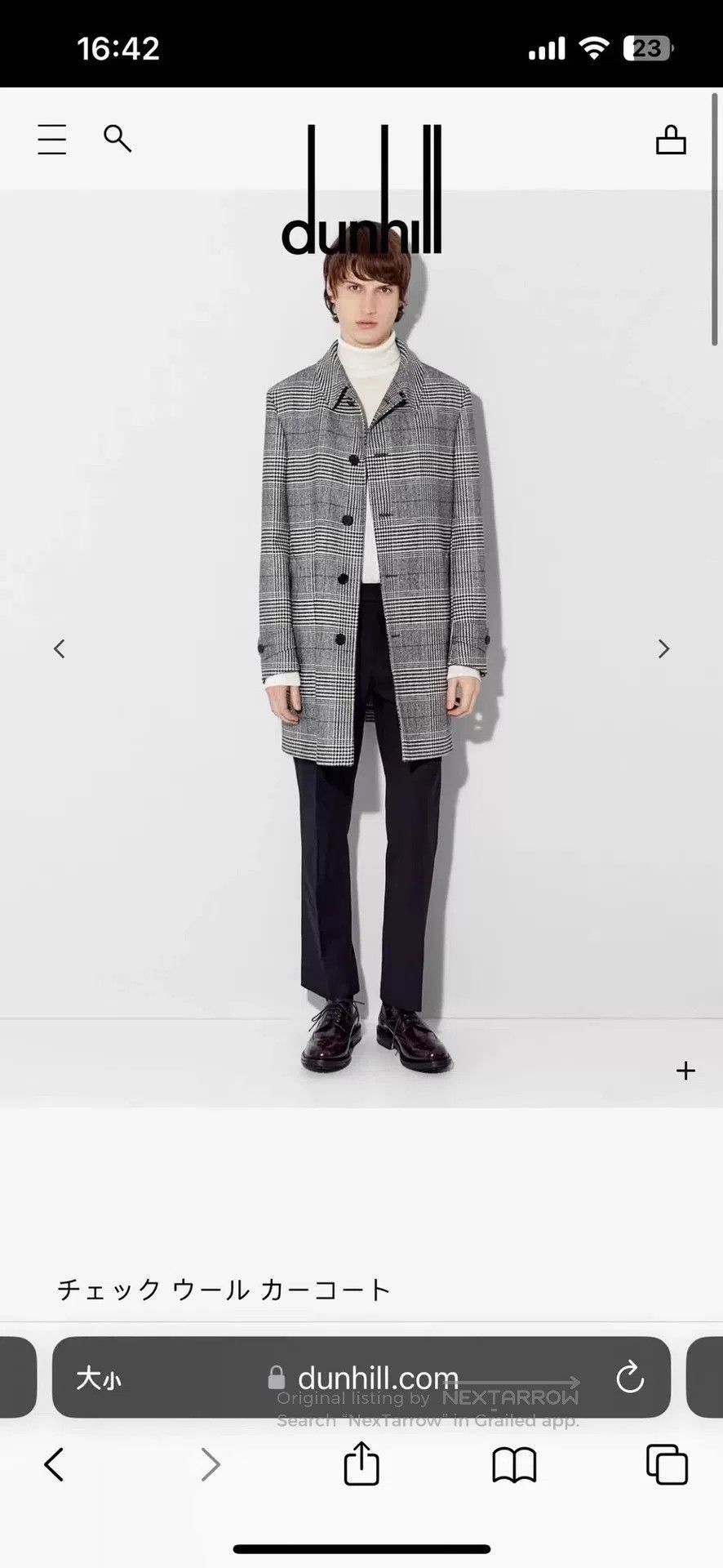 Alfred Dunhill Multi Plaid Check Light Jacket Size M. Size US M / EU 48-50 / 2 - 2 Thumbnail