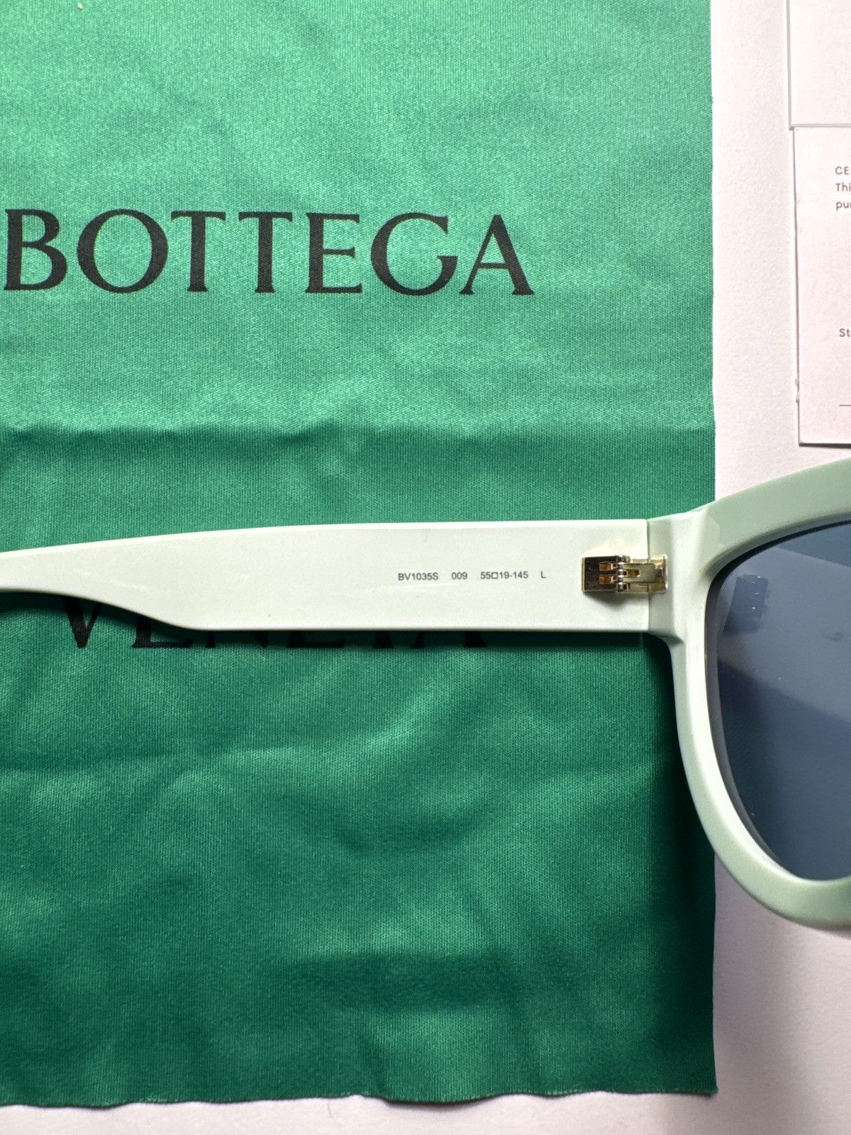 Bottega Veneta Bottega Veneta Cat-Eye Sunglasses -MINT Size ONE SIZE - 5 Thumbnail