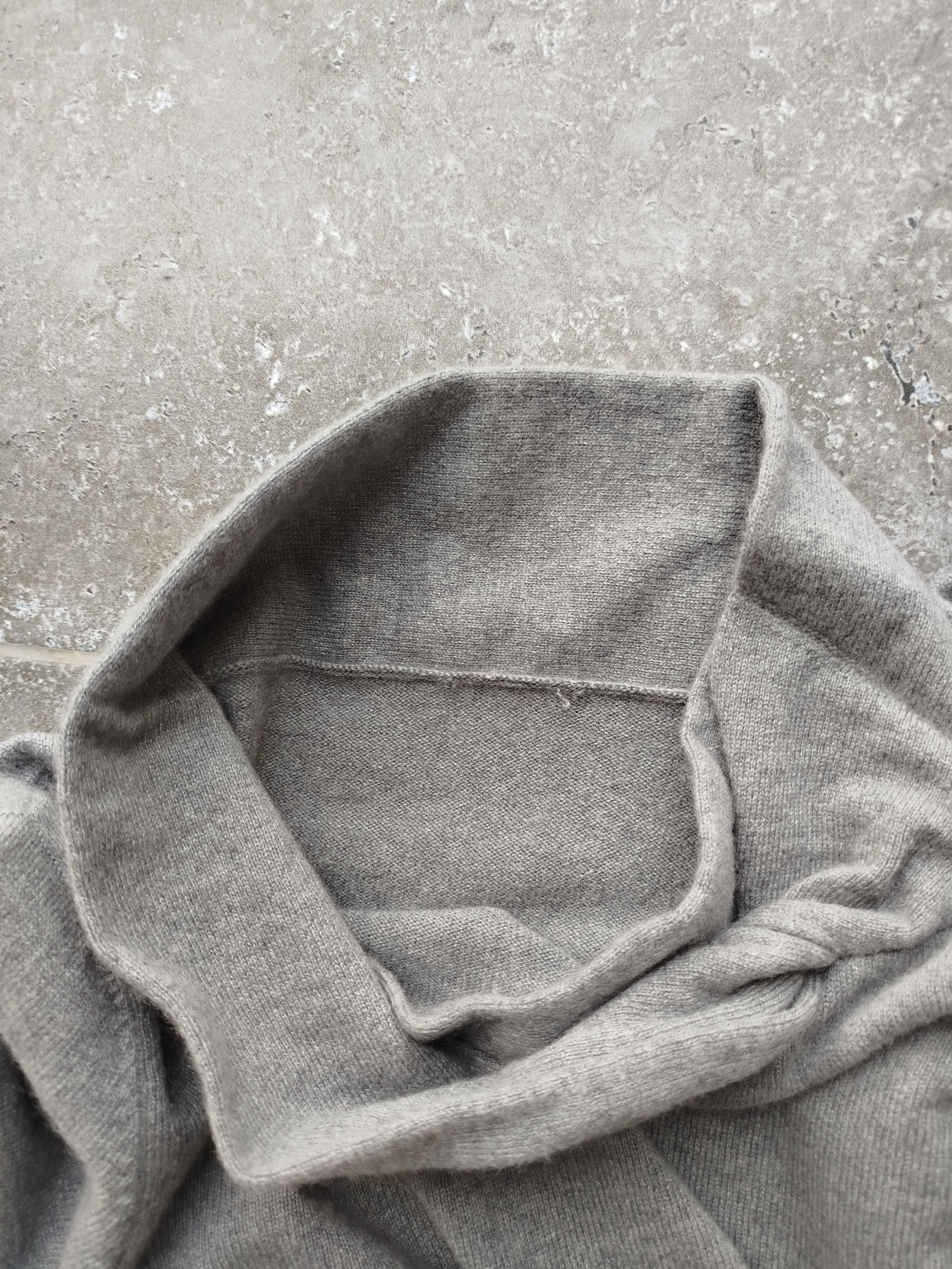 Brunello Cucinelli Pullover Sweater Cashmere Leather Sleeves Size L-XL Size L / US 10 / IT 46 - 17 Thumbnail