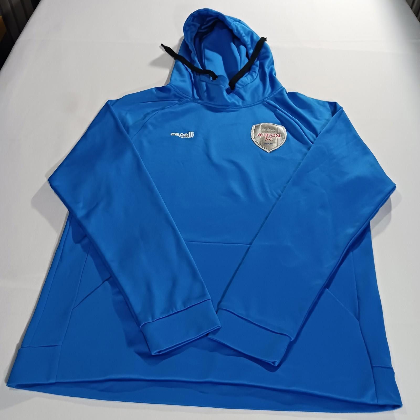 Ally Capellino Capelli Sport Albion SC MIAMI Men's M Blue Hoodie Sweatshirt Size US M / EU 48-50 / 2 - 1 Thumbnail