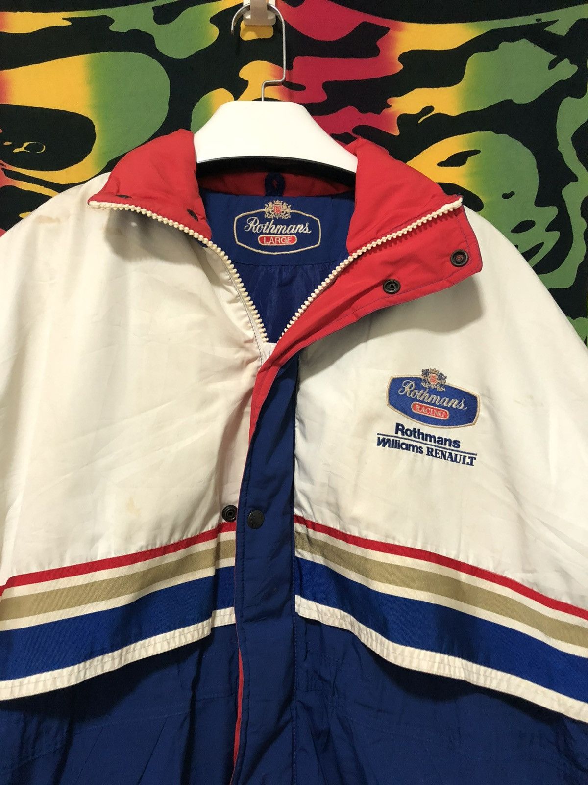ICON Motorsports Vintage F1 Racing Rothmans team jacket Size US XL / EU 56 / 4 - 2 Thumbnail