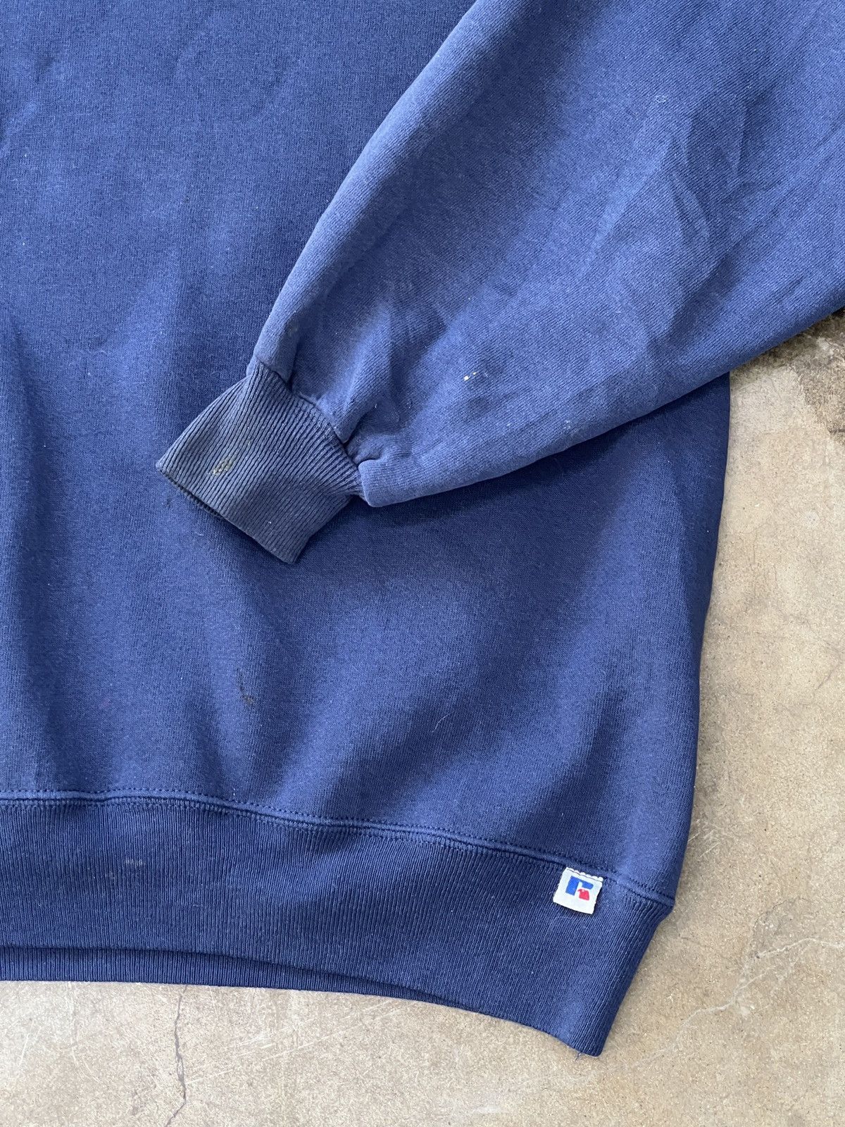 Russell Athletic × Vintage Vintage Navy Russell Athletic Crewneck USA TAG Sz. XL Size US XL / EU 56 / 4 - 5 Thumbnail