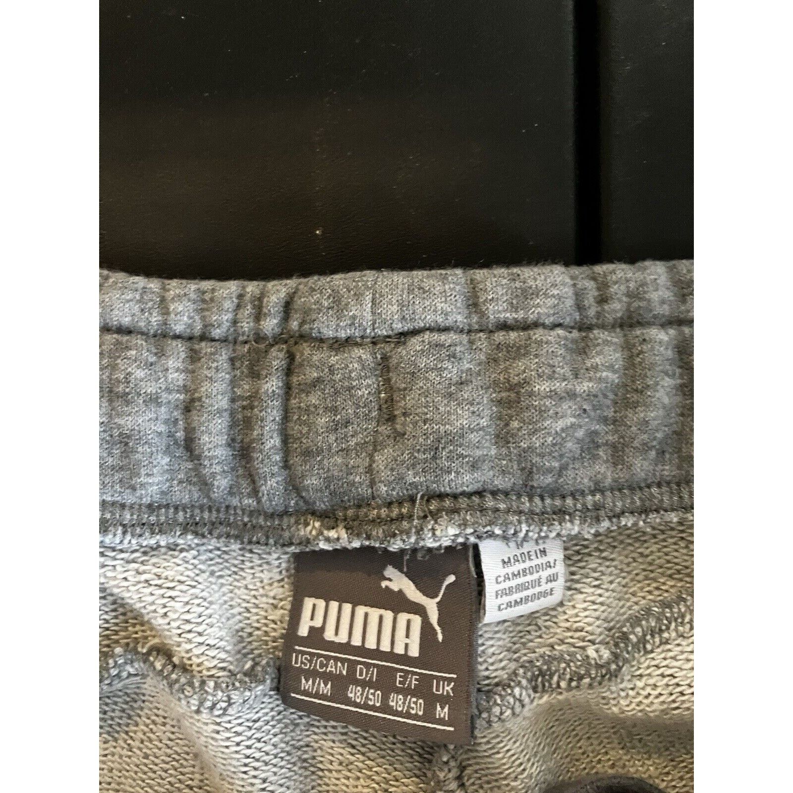 Puma Puma Sweatpants Sweats Athletic Size Medium Women's Grey Size 30" / US 8 / IT 44 - 4 Thumbnail