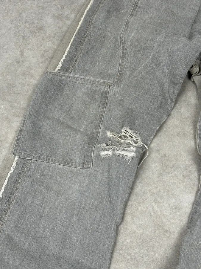 Just Cavalli AW2004 Cavalli Grey Two Tone Denim Jeans Size US 32 / EU 48 - 9 Thumbnail