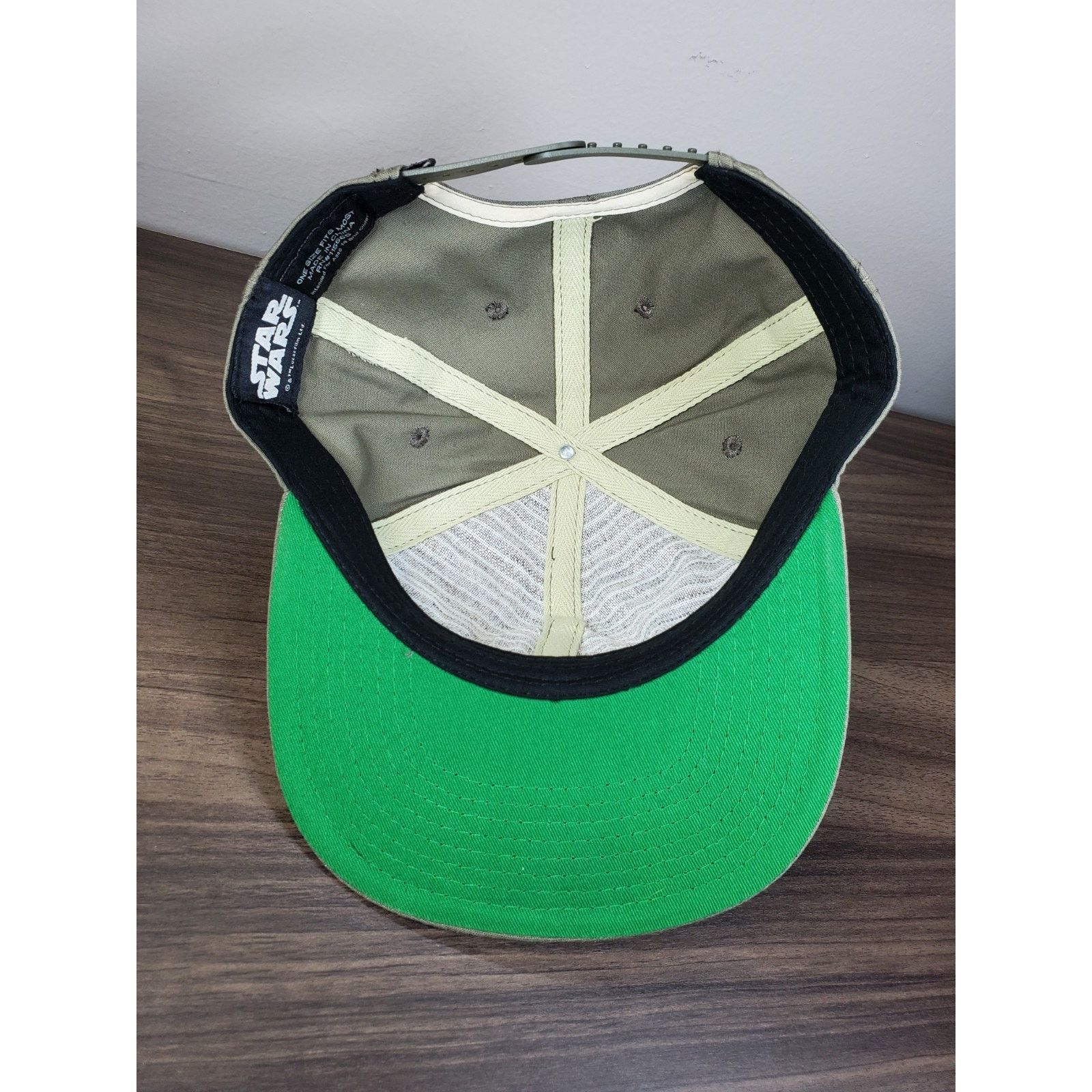 Star Wars Star Wars Rogue One Half Logo Snapback Hat Cap Bio World Size ONE SIZE - 8 Thumbnail