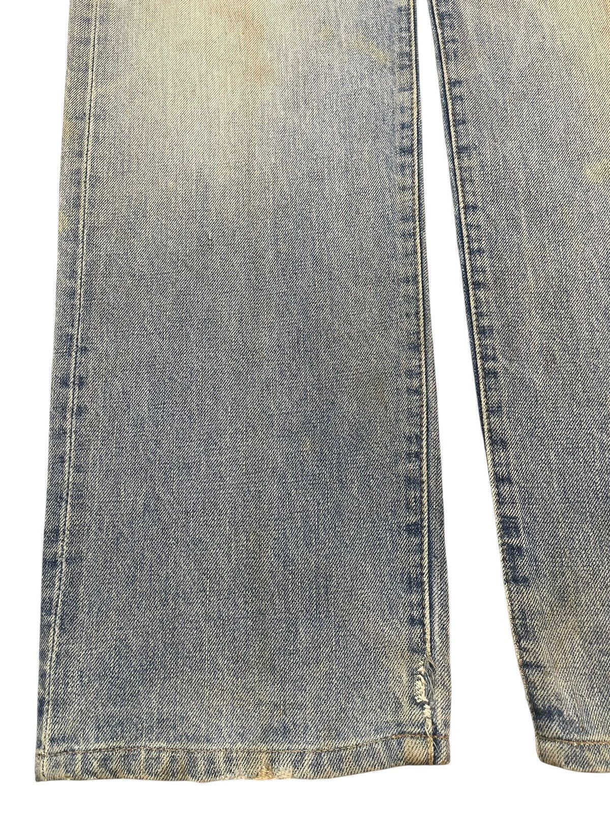 Levi's Vintage 80s Levis 502 Mud Wash Distressed Relaxed Straight Size US 33 - 7 Thumbnail