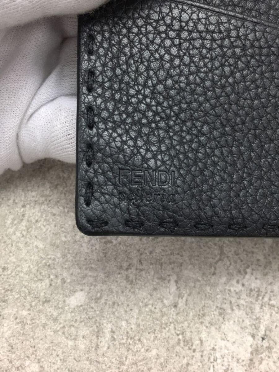 Fendi Fendi Leather Long Wallet Black Size ONE SIZE - 3 Thumbnail