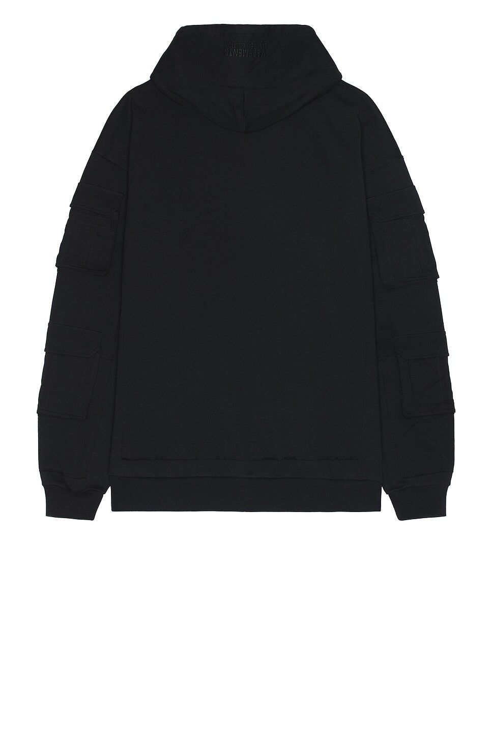 Vetements GRAIL Multi Cargo Pocket Zip Army Military Black Hoodie SS24 Size US XS / EU 42 / 0 - 16 Thumbnail