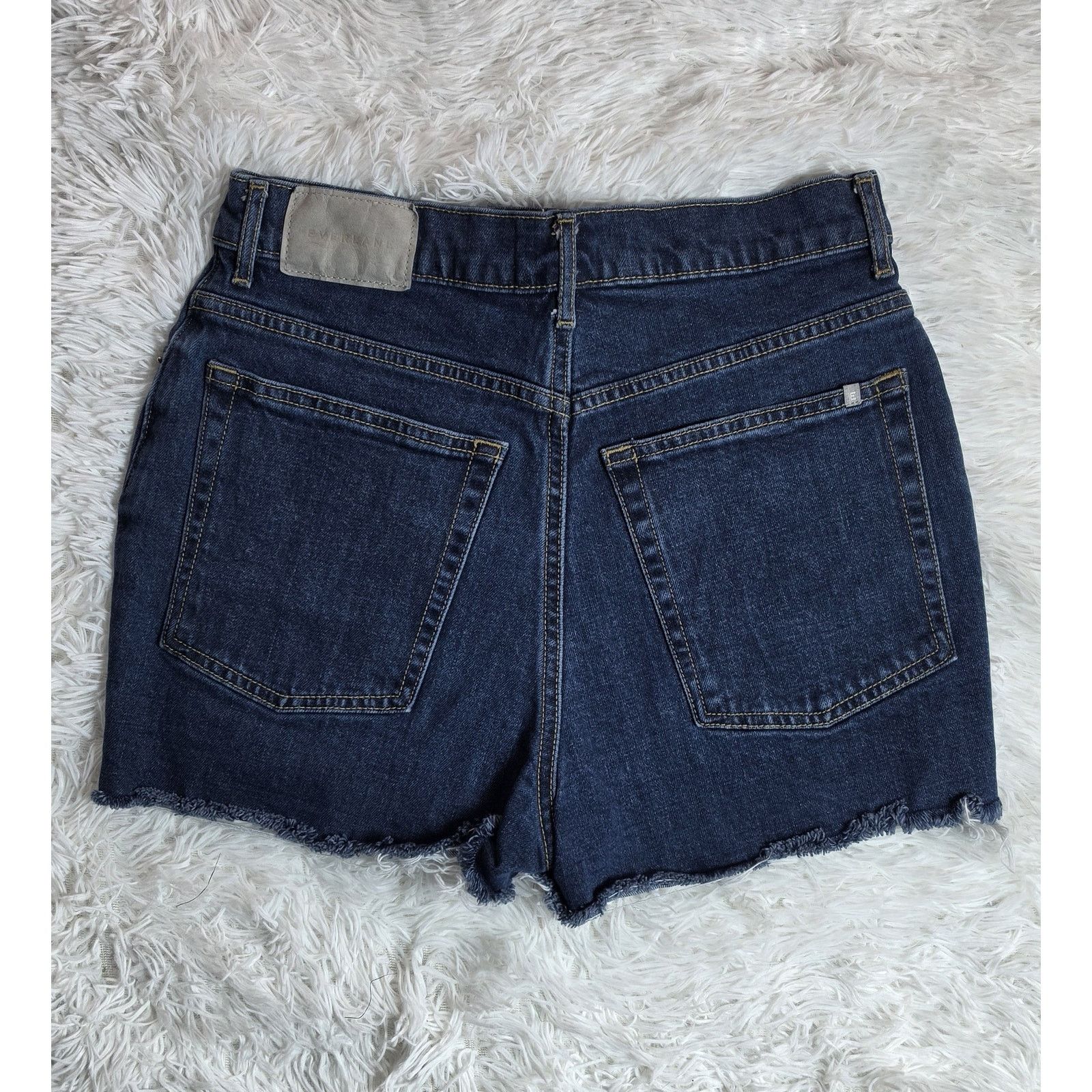 Everlane Everlane Way High Jean Shorts 27 / 4 Size 27" / US 4 / IT 40 - 4 Thumbnail