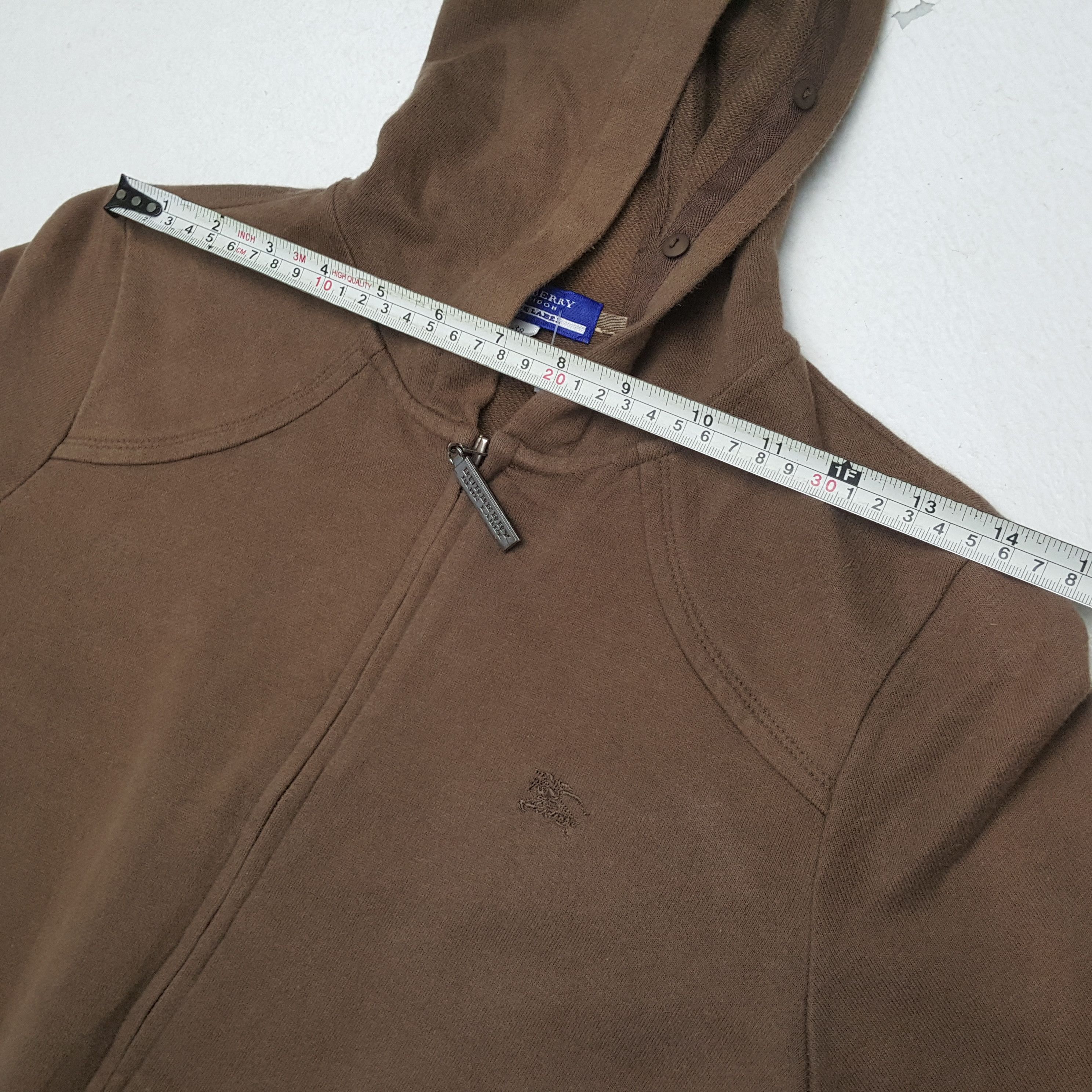 Burberry × Vintage Vintage BURBERRY LONDON BLUE LABEL Brand Hoodies Size XS / US 0-2 / IT 36-38 - 5 Thumbnail