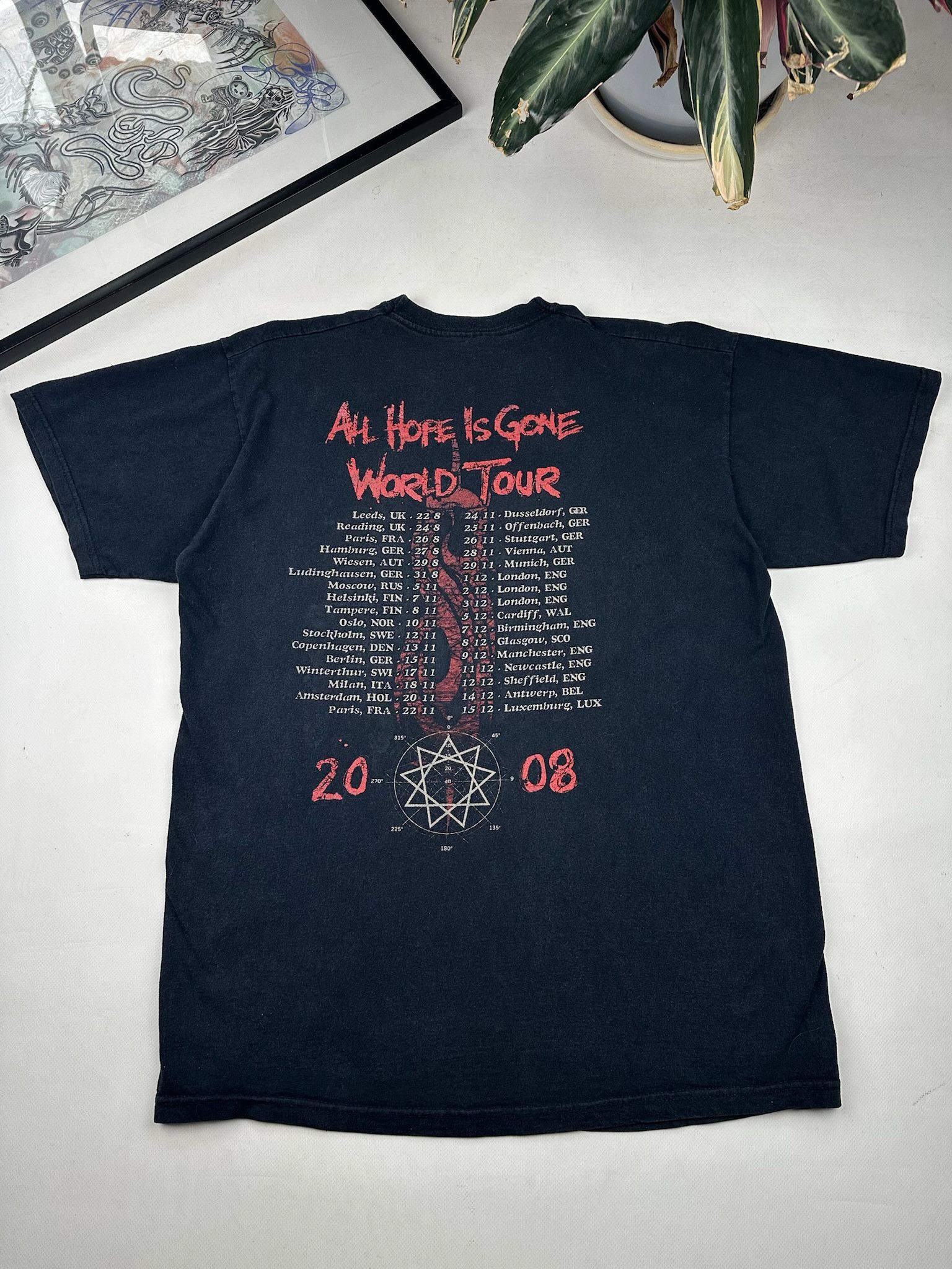 Band Tees Vintage y2k slipknot band tee Size US M / EU 48-50 / 2 - 3 Thumbnail