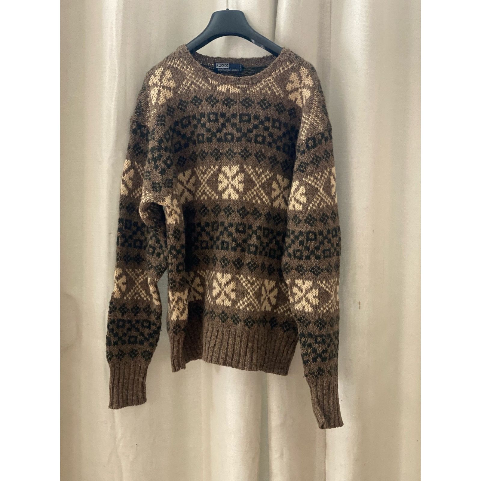 Polo Ralph Lauren vtg Polo by Ralph Lauren Wool and Silk Sweater m large Size US L / EU 52-54 / 3 - 1 Thumbnail