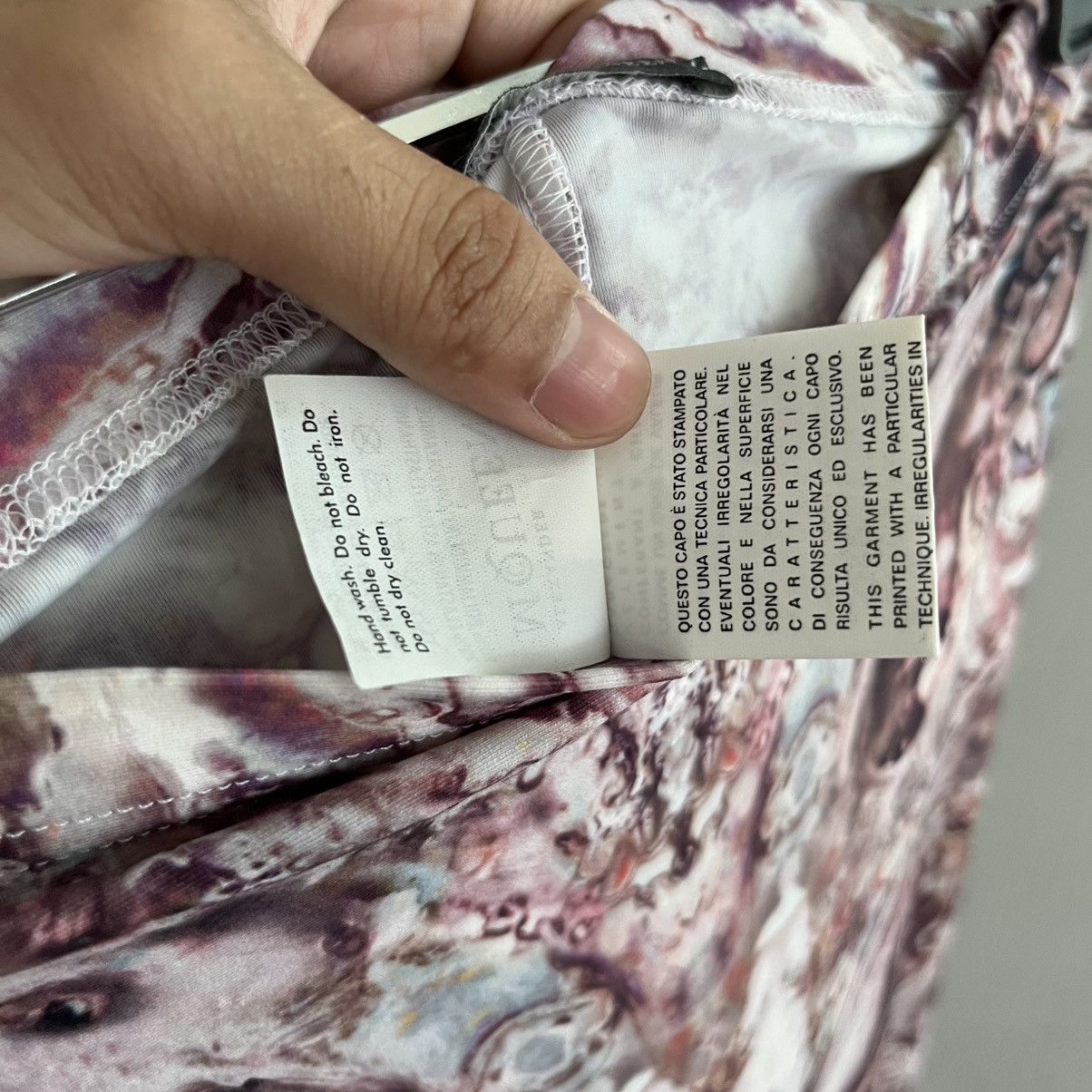 Alexander McQueen Alexander McQueen Purple Kaleidoscope Print Leggings Size 24" / US 00 / IT 34 - 8 Thumbnail