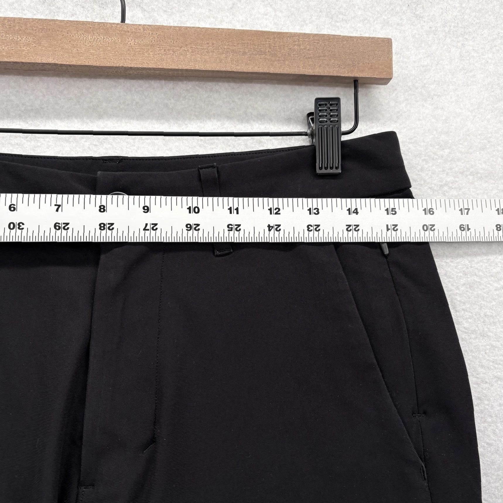 Lululemon Lululemon Pants Mens 28 Black Slim Fit Chino Stretch Casual Tapered Pockets Zip Fly Flat Front 30in Inseam Mens Size US 28 / EU 44 - 4 Thumbnail
