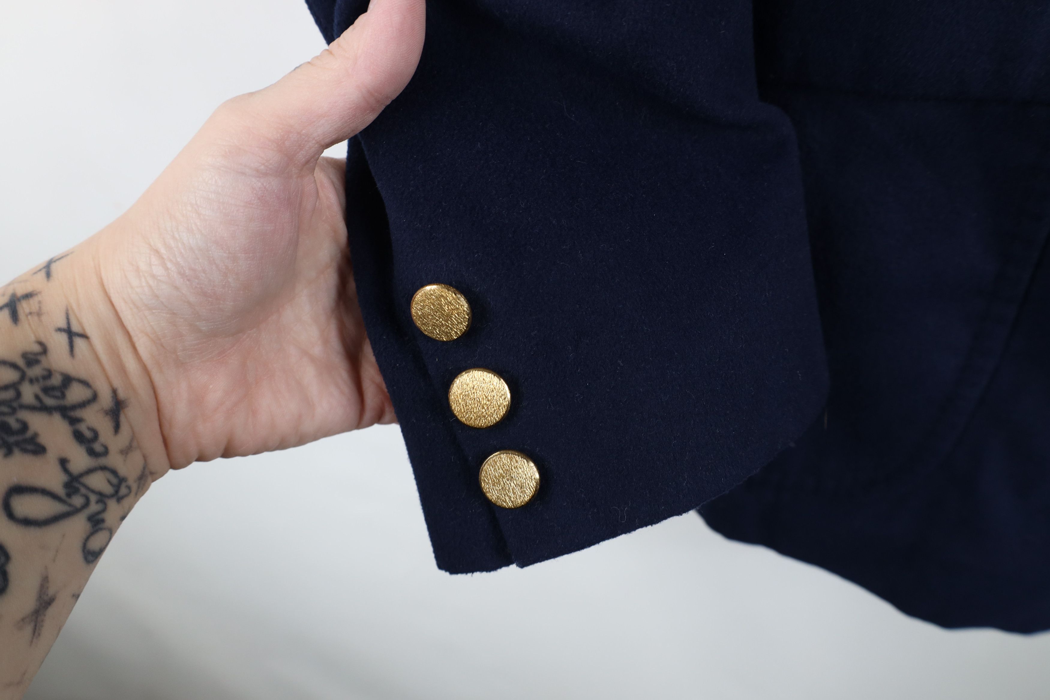 Vintage Vintage 70s Streetwear Cloth Suit Coat Blazer Jacket Blue Size US XXL / EU 58 / 5 - 7 Thumbnail